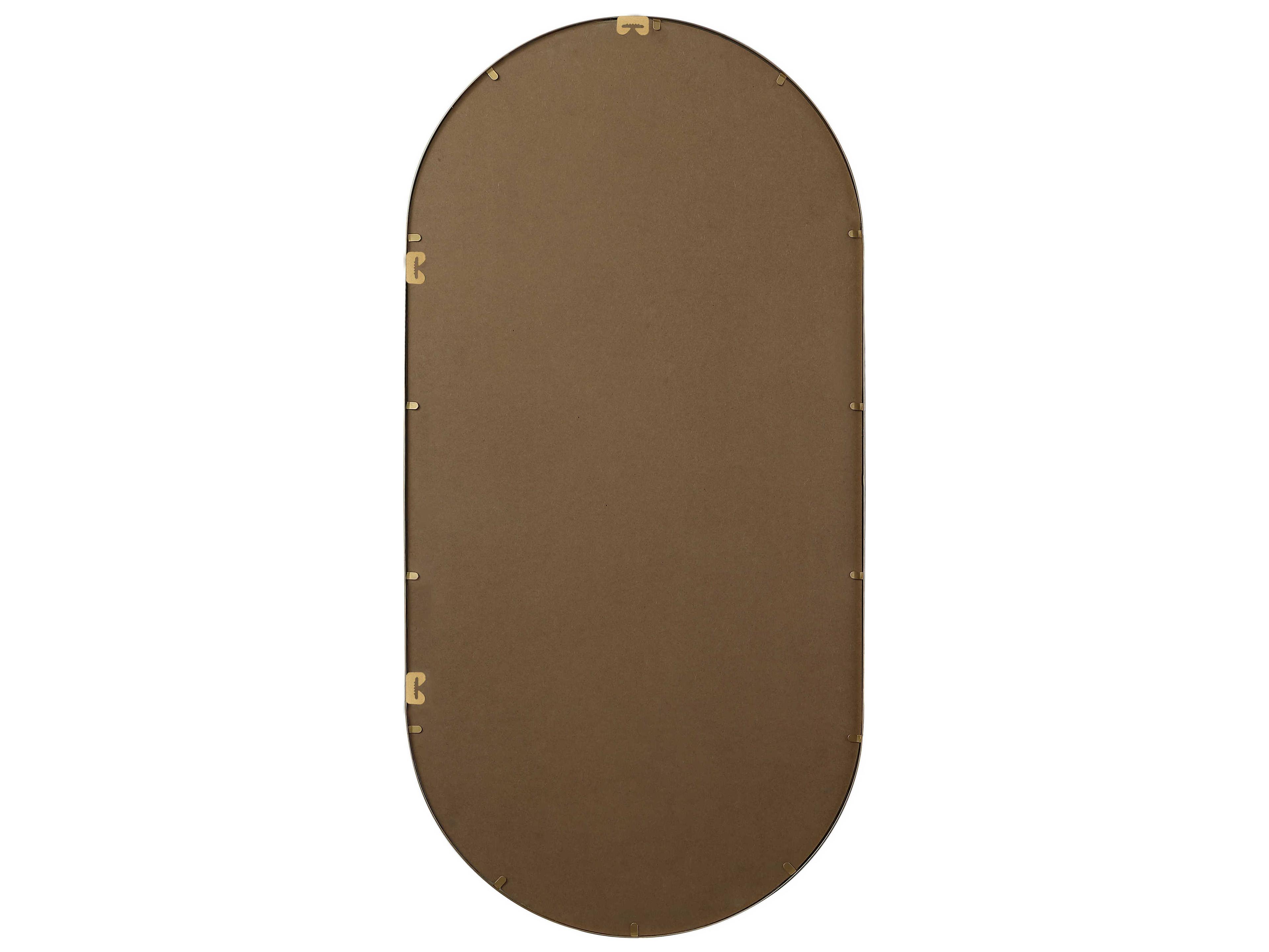 Elegant Lighting Asha Oval Wall Mirror