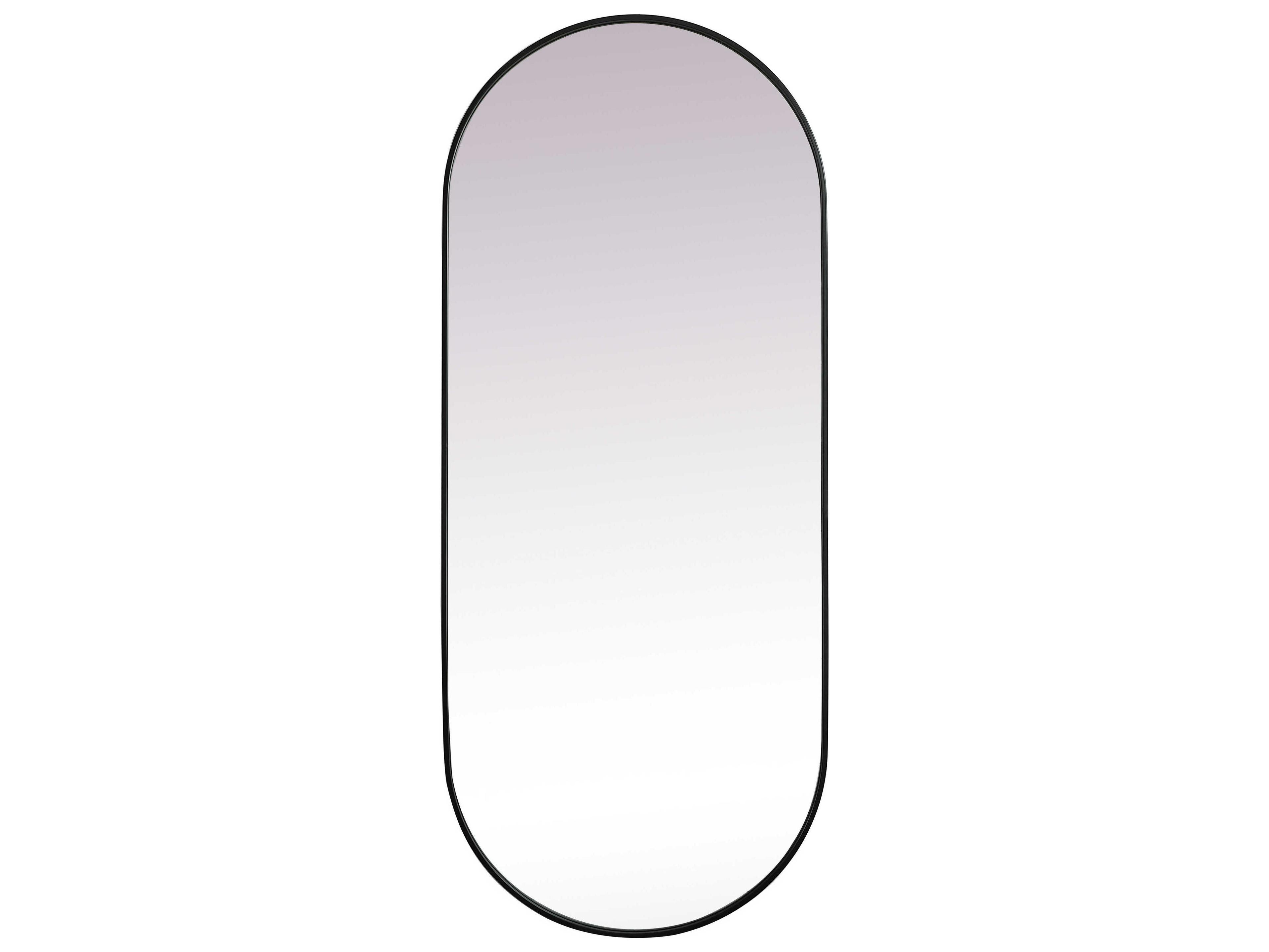 Elegant Lighting Asha Oval Wall Mirror
