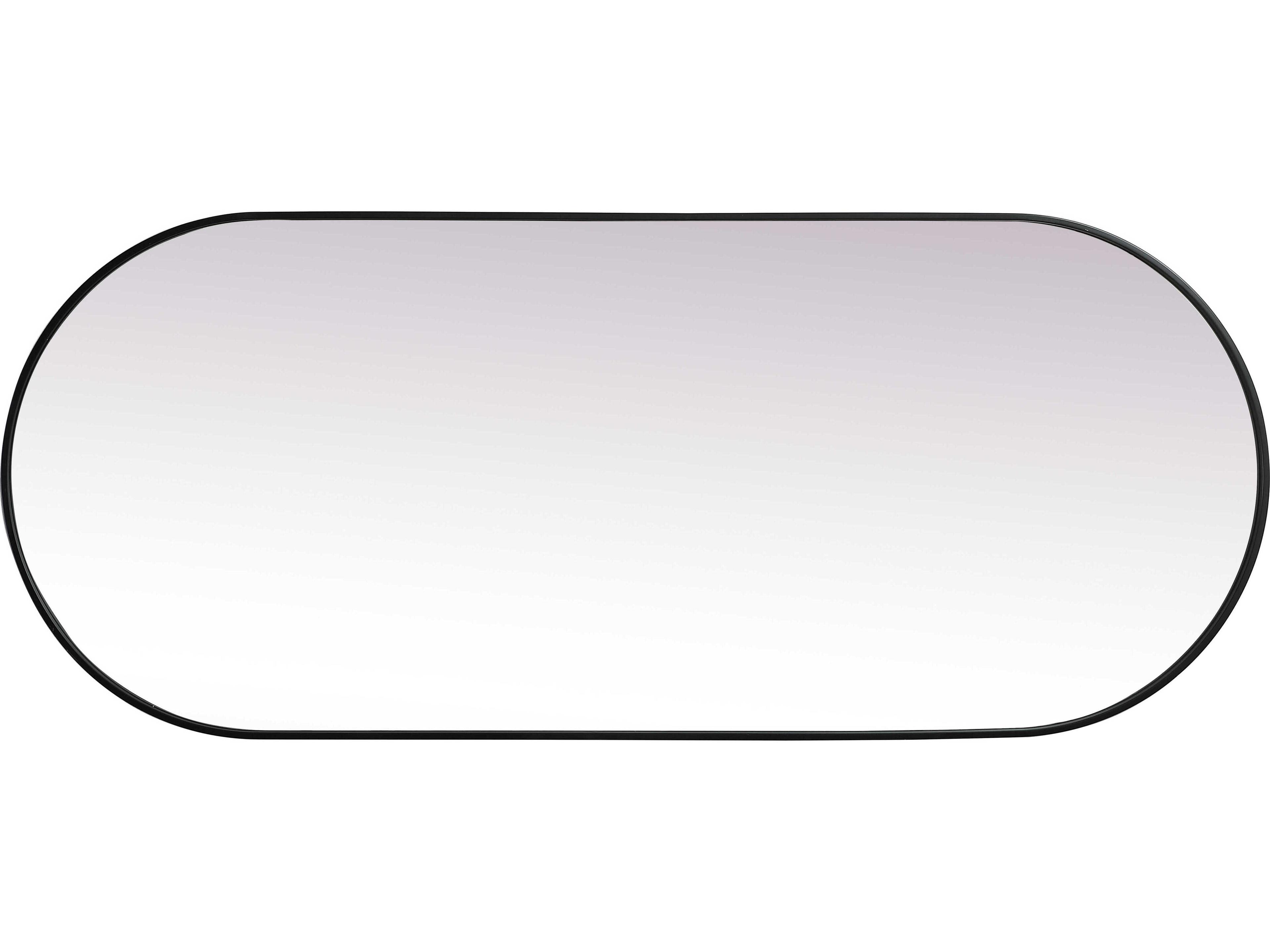 Elegant Lighting Asha Oval Wall Mirror