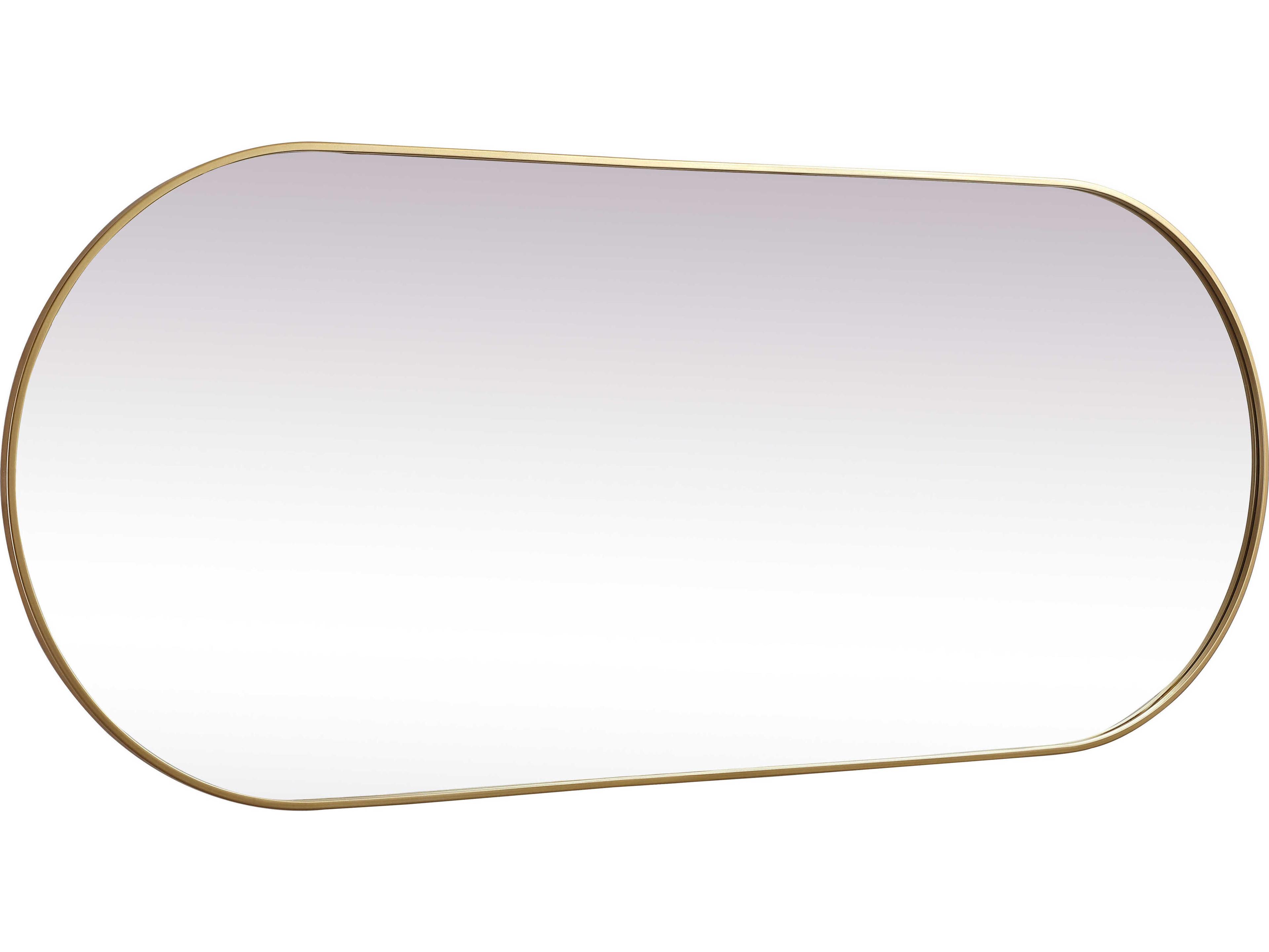 Elegant Lighting Asha Oval Wall Mirror