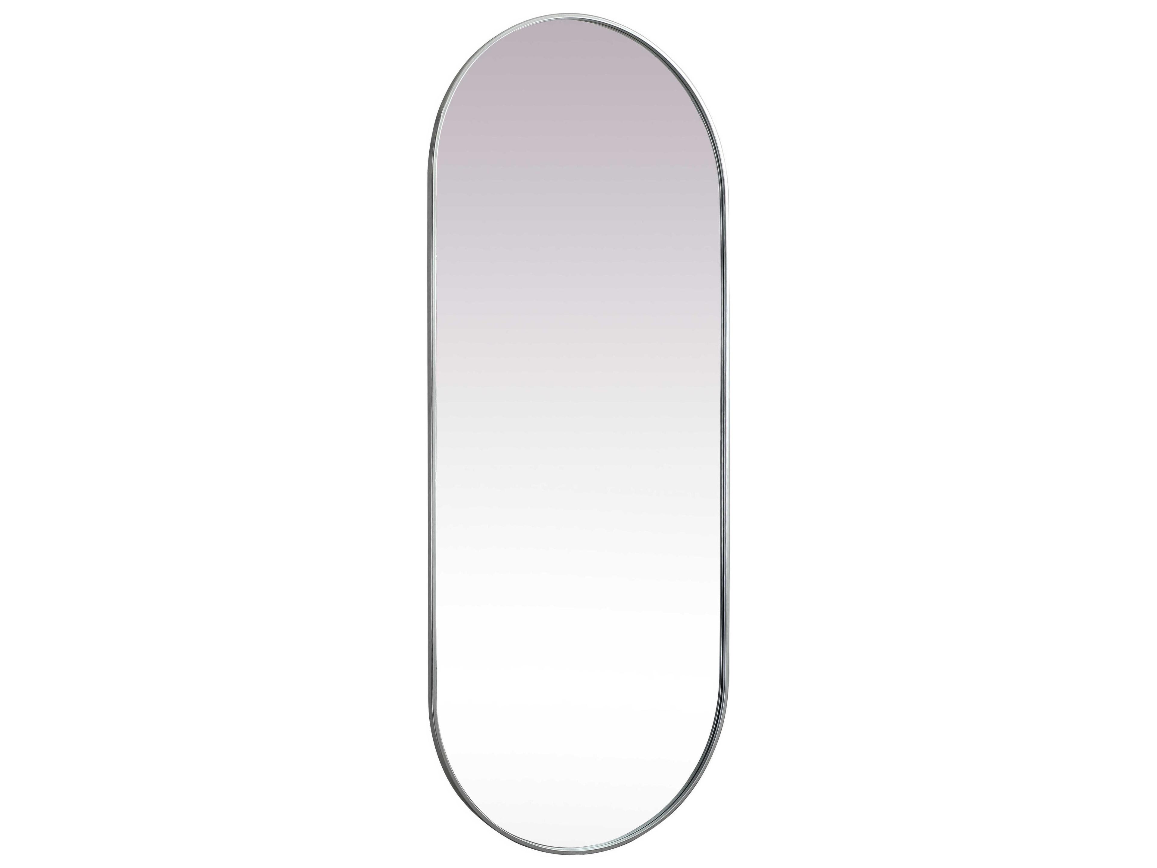 Elegant Lighting Asha Oval Wall Mirror