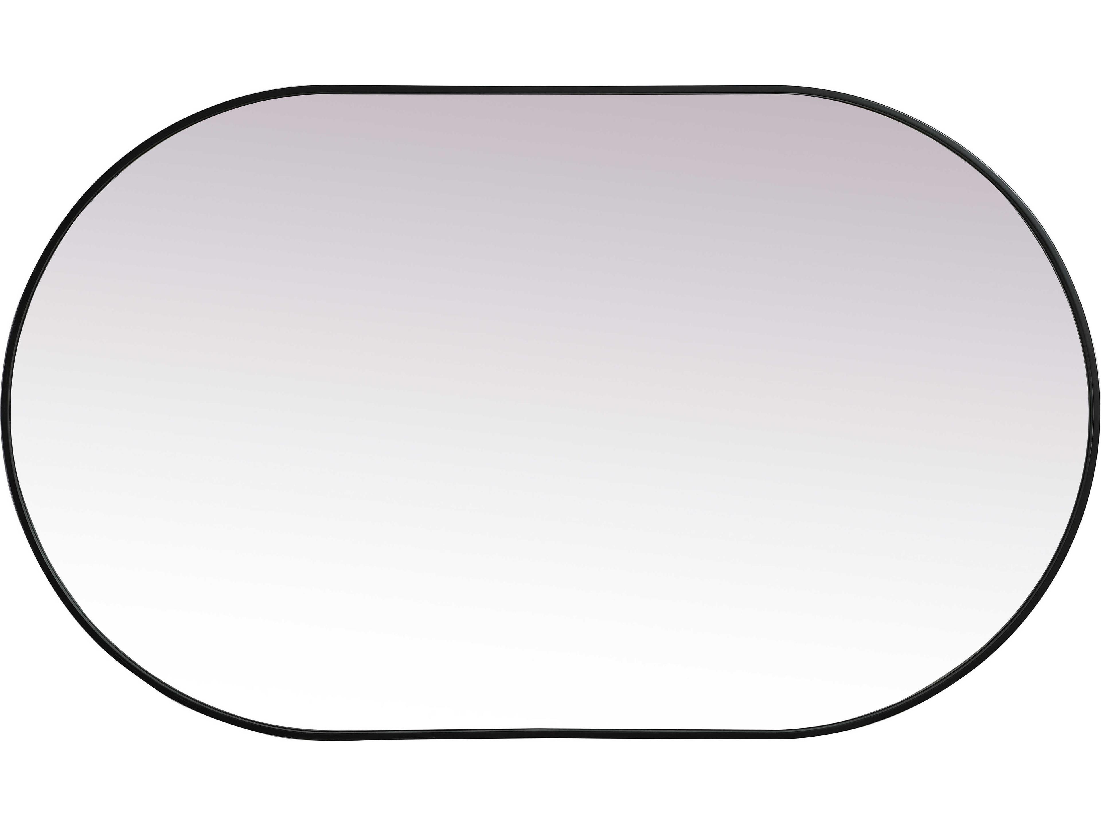 Elegant Lighting Asha Oval Wall Mirror