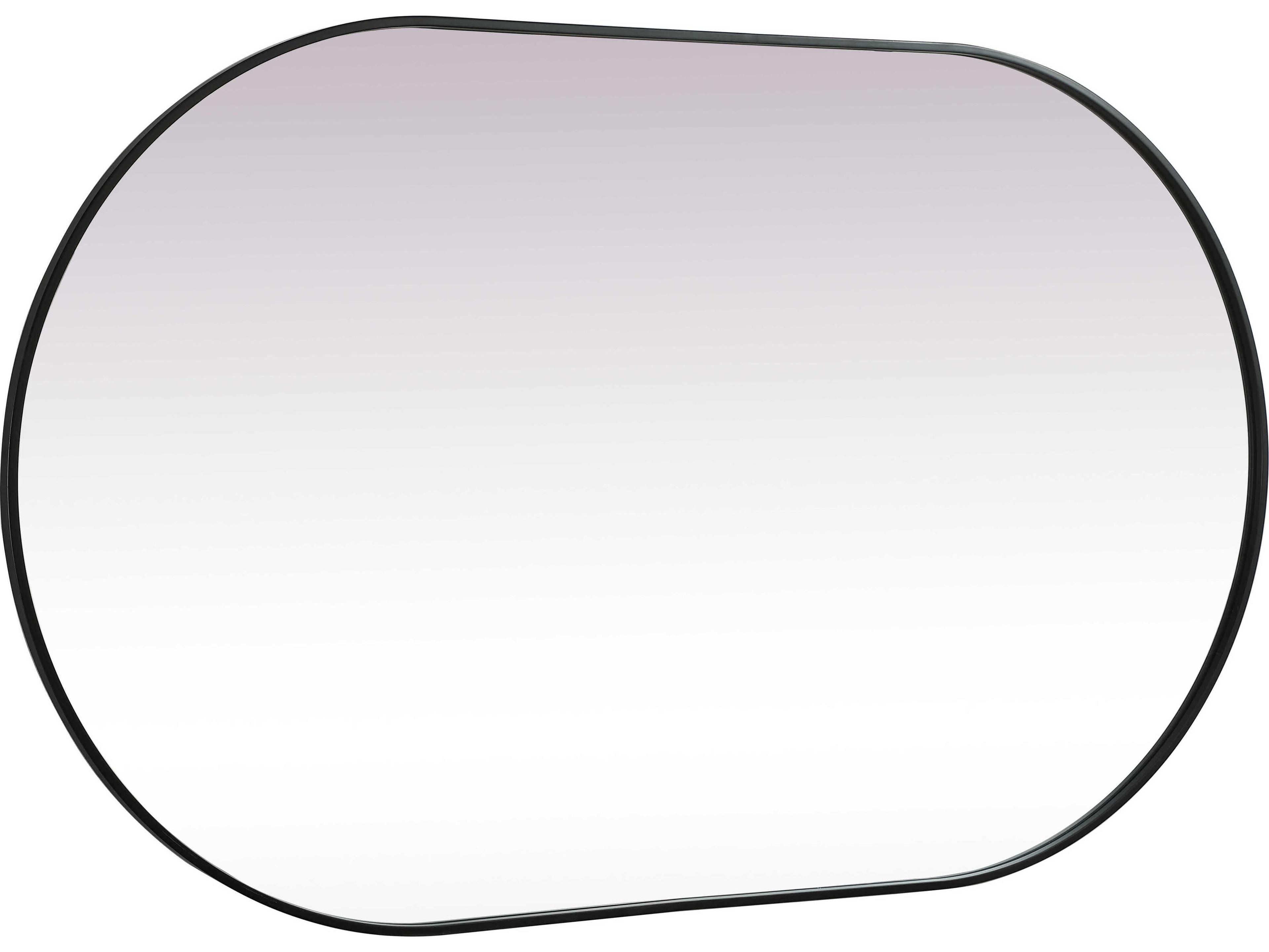 Elegant Lighting Asha Oval Wall Mirror