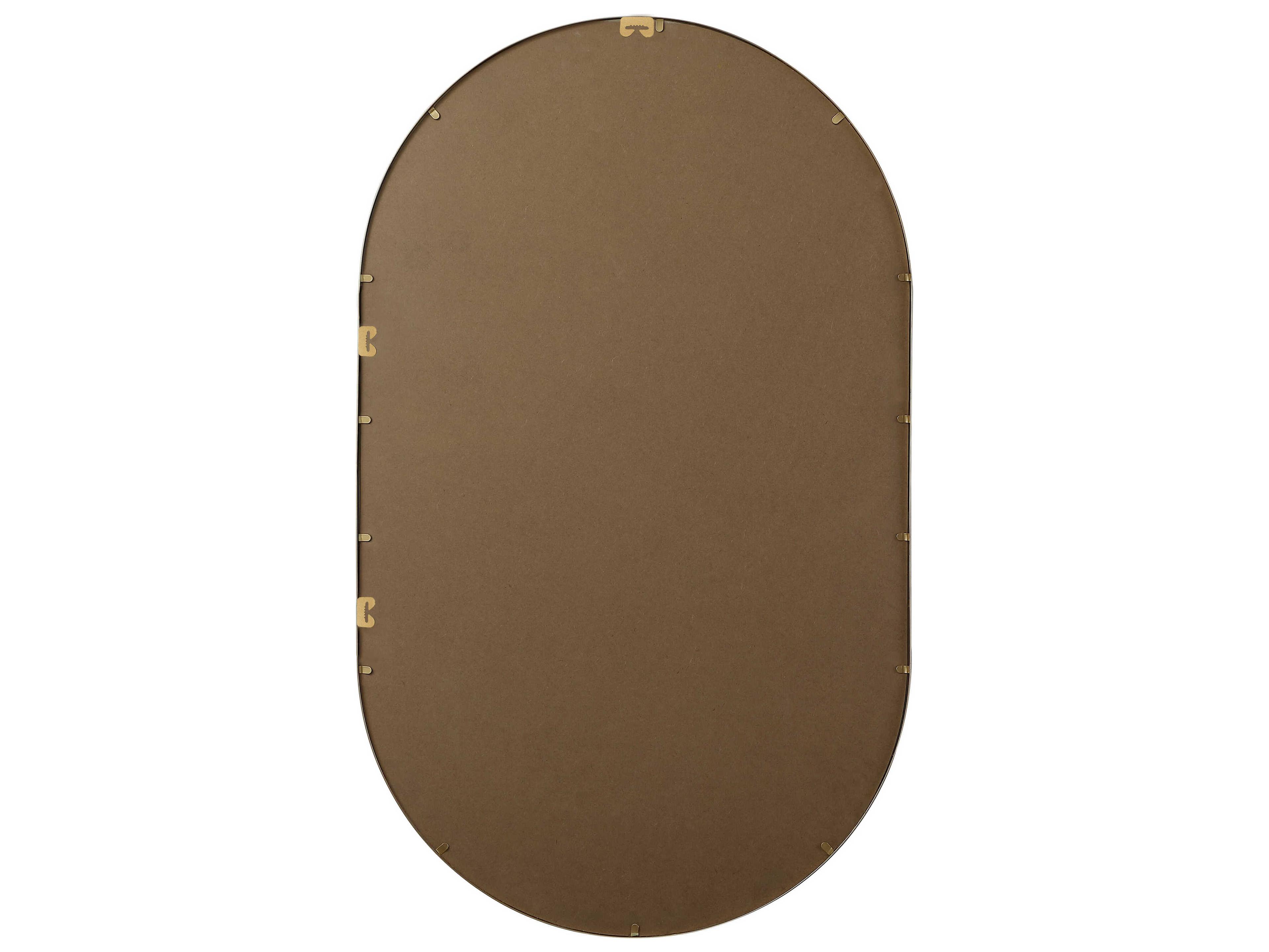 Elegant Lighting Asha Oval Wall Mirror