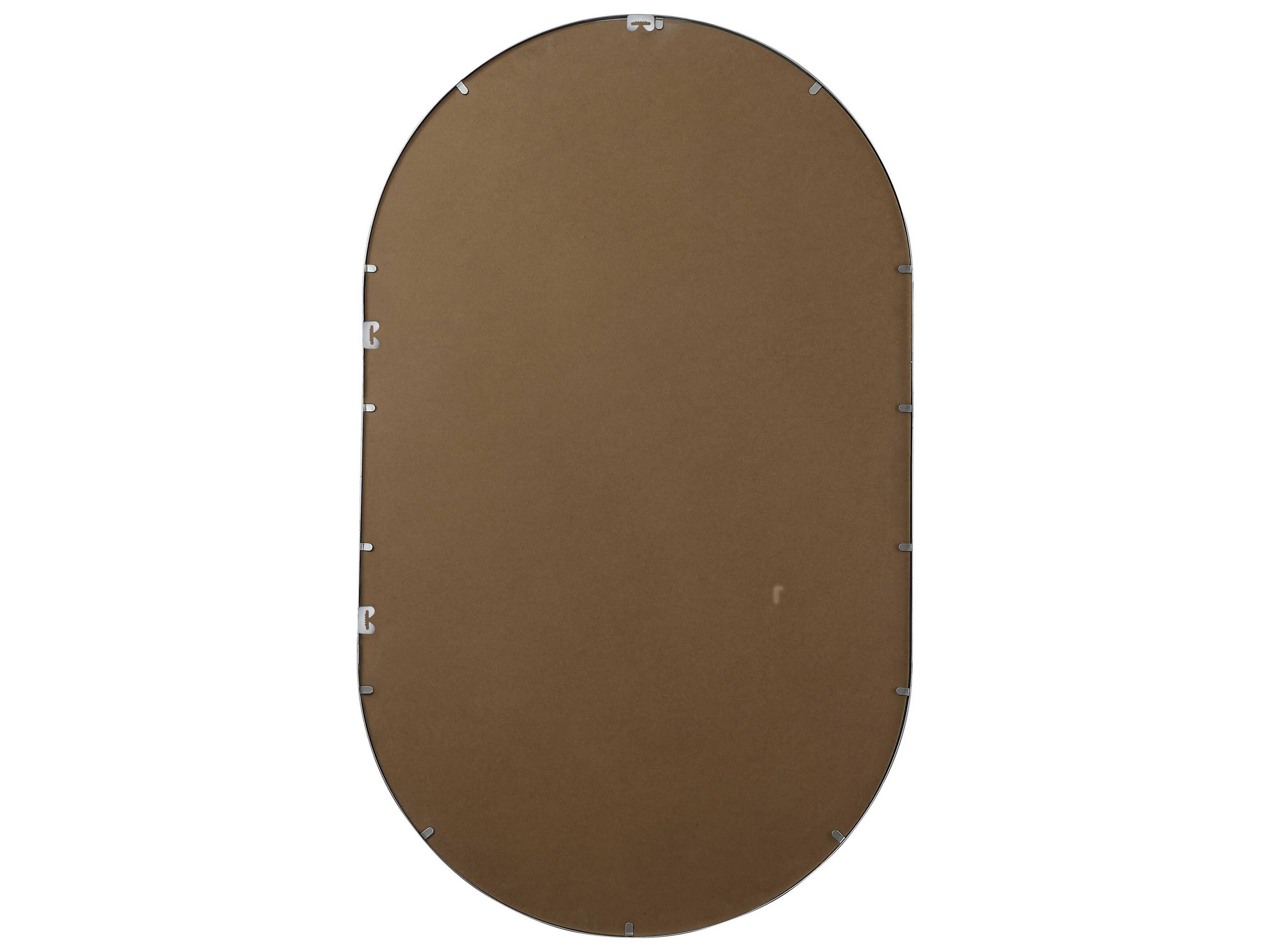 Elegant Lighting Asha Oval Wall Mirror