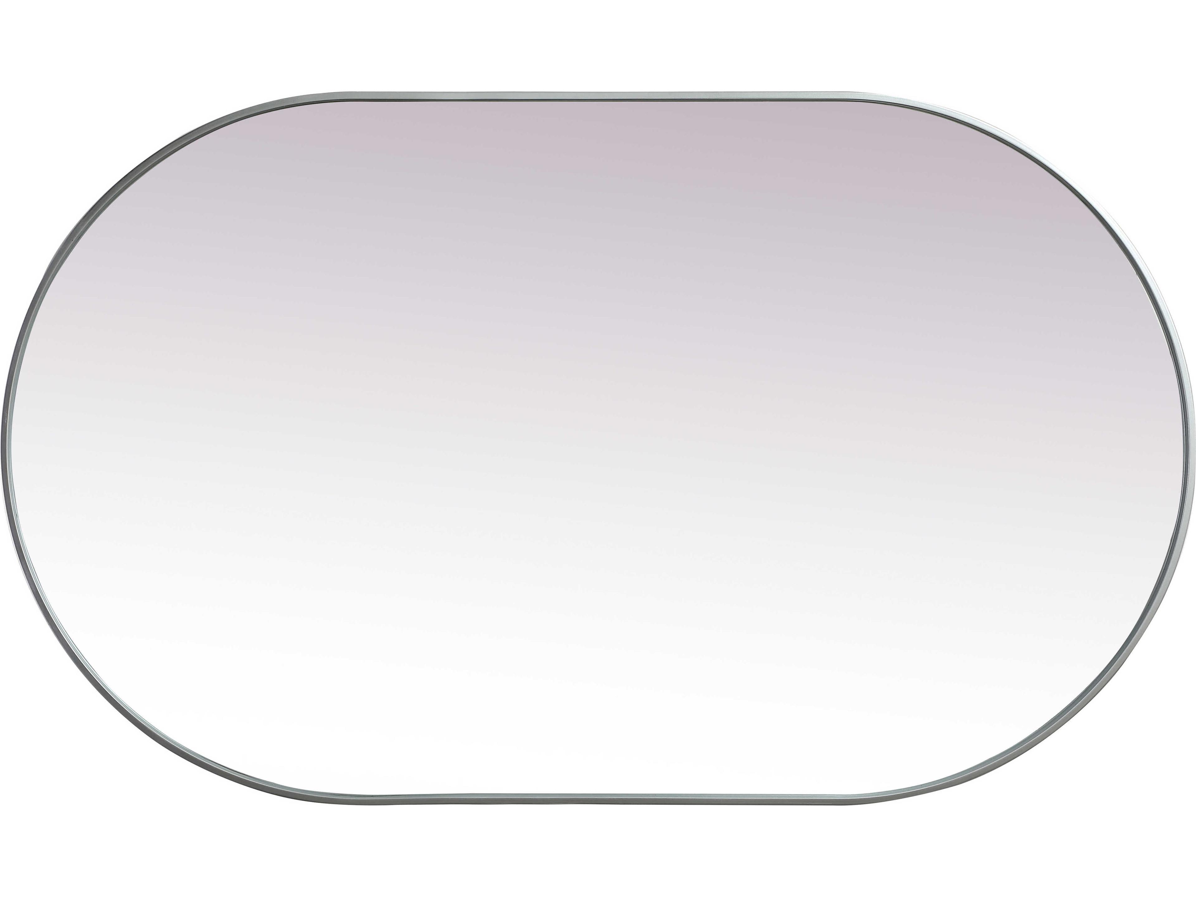 Elegant Lighting Asha Oval Wall Mirror