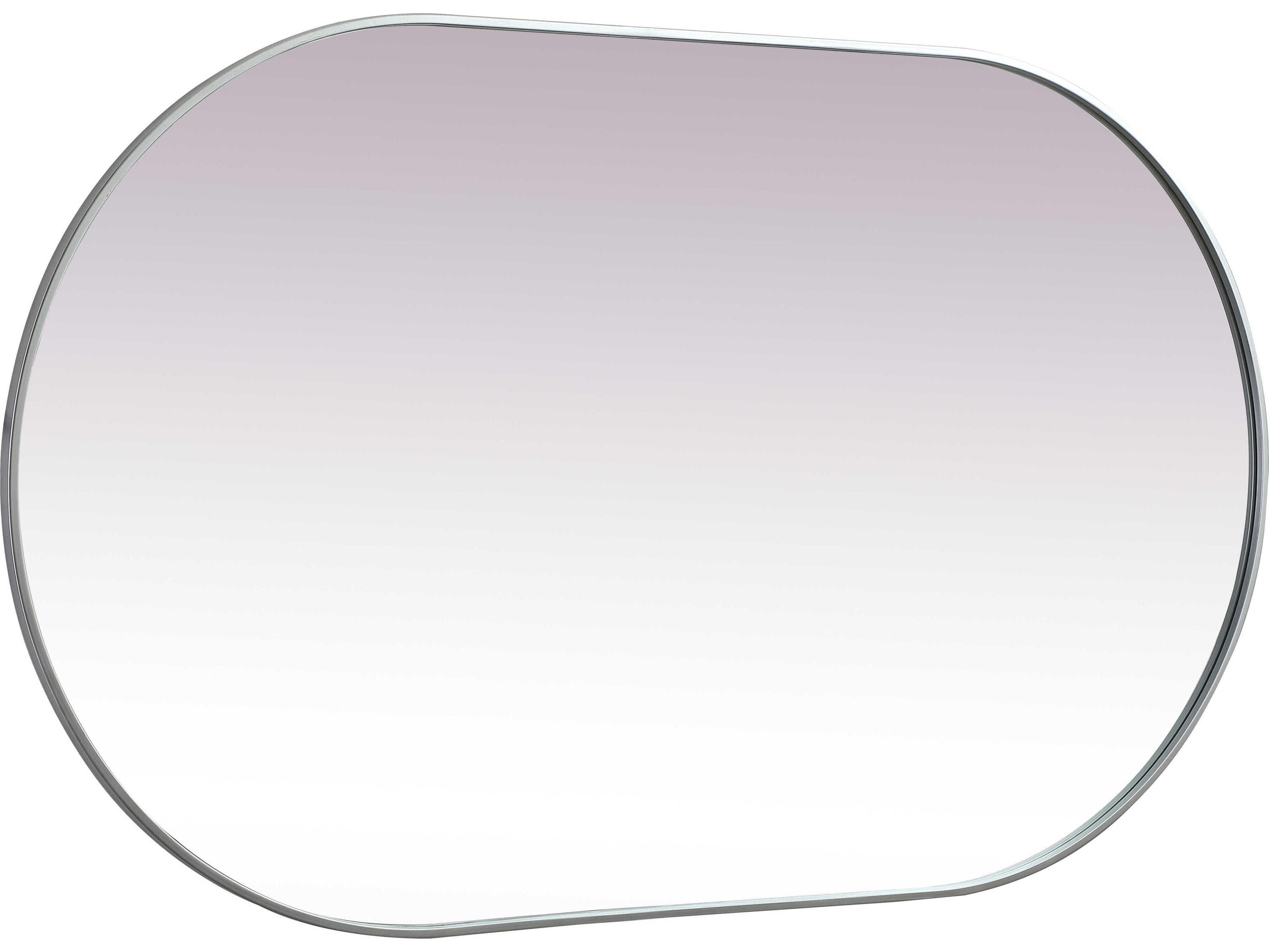 Elegant Lighting Asha Oval Wall Mirror