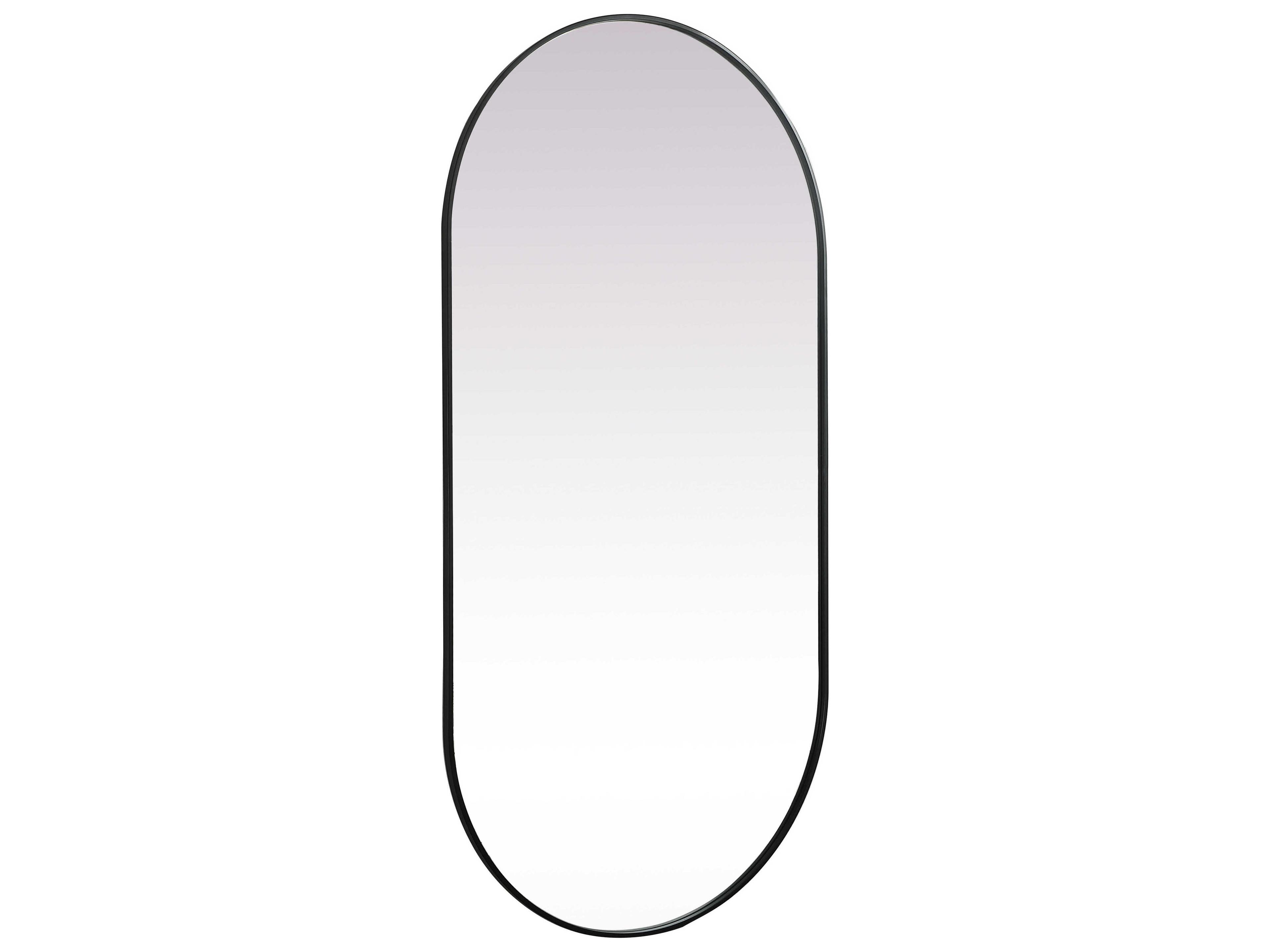 Elegant Lighting Asha Oval Wall Mirror