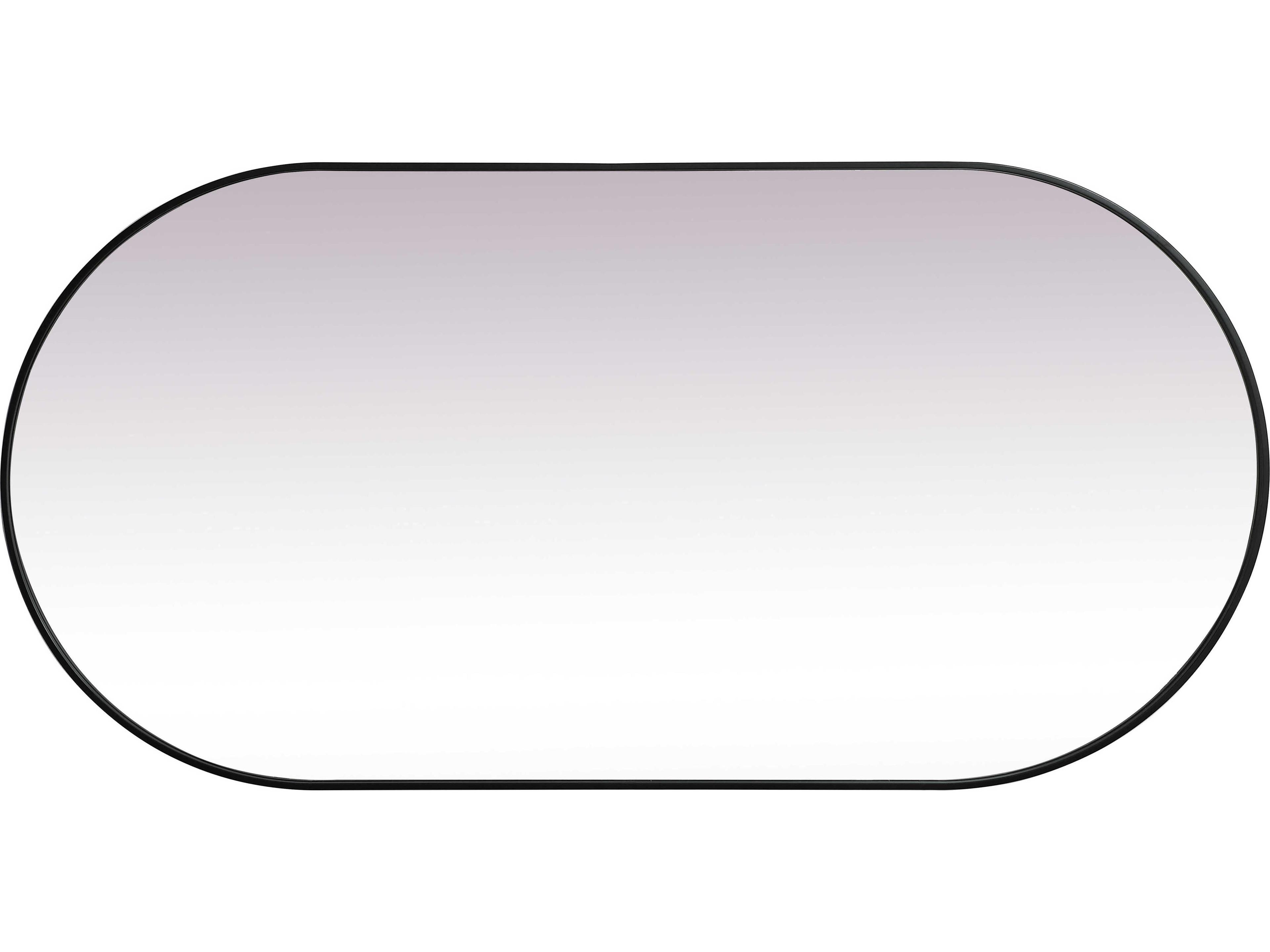 Elegant Lighting Asha Oval Wall Mirror