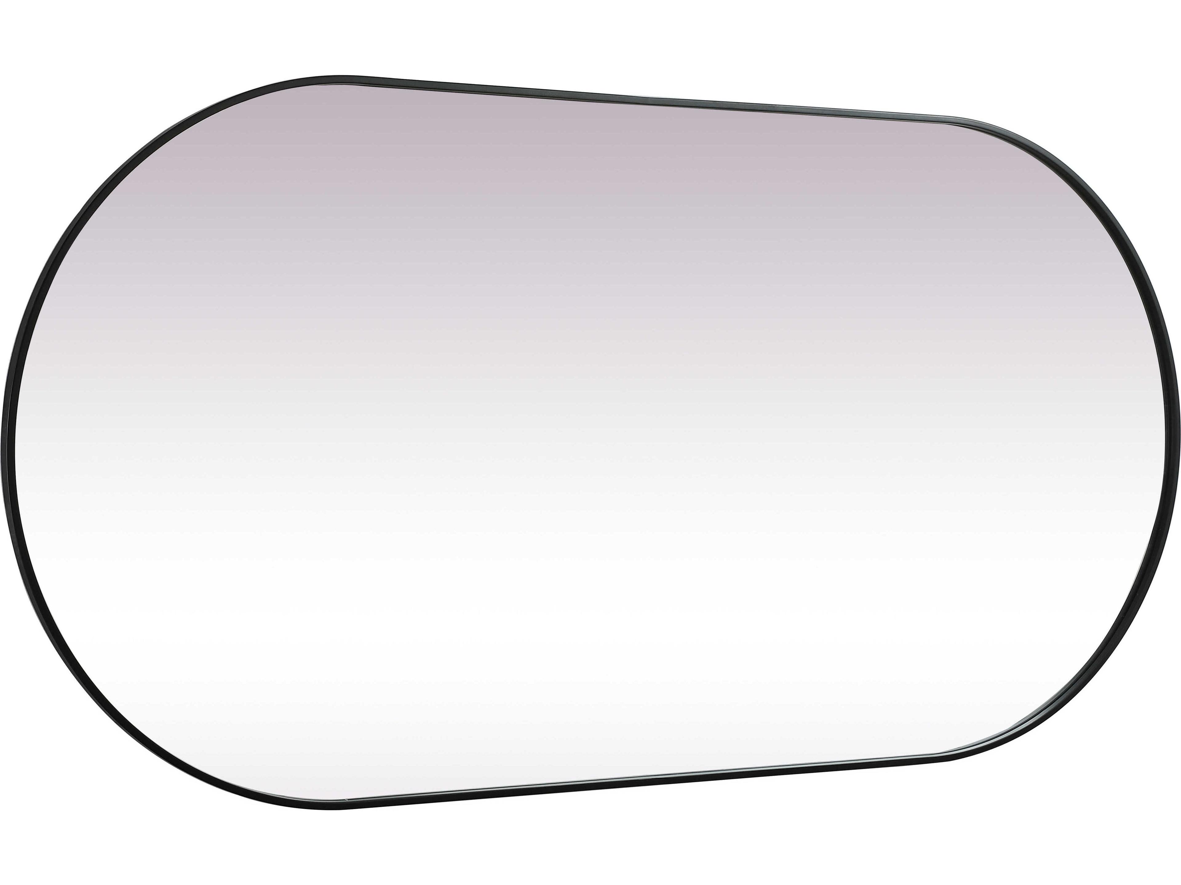 Elegant Lighting Asha Oval Wall Mirror