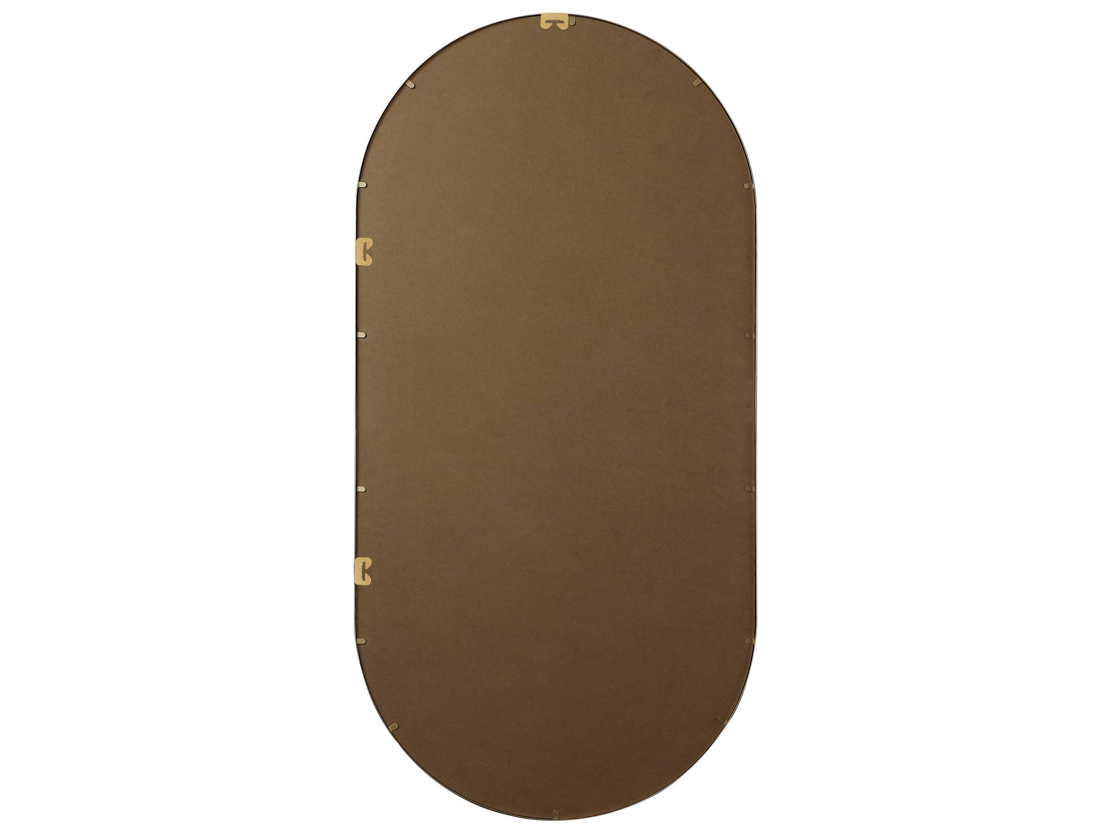 Elegant Lighting Asha Oval Wall Mirror