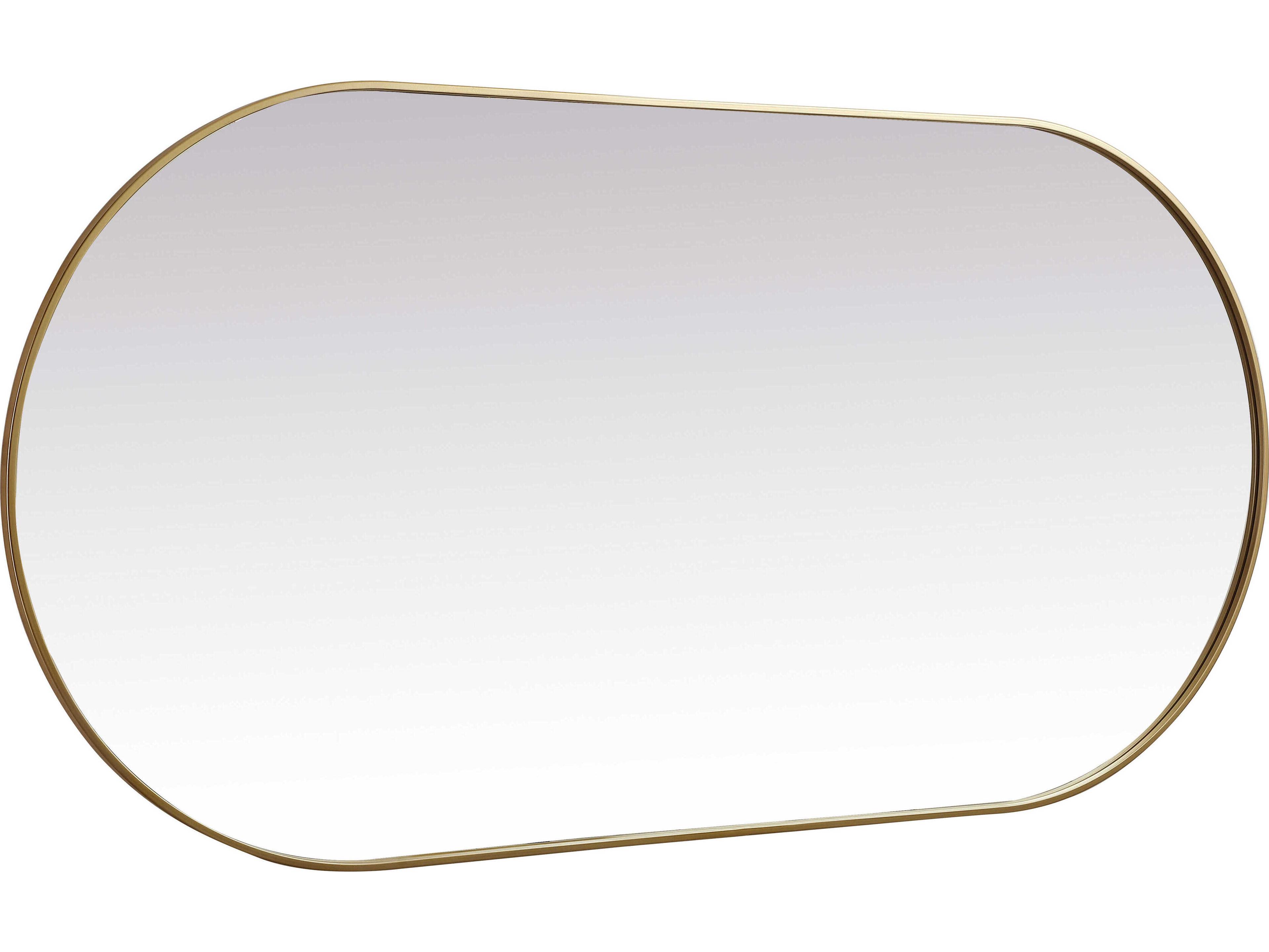 Elegant Lighting Asha Oval Wall Mirror