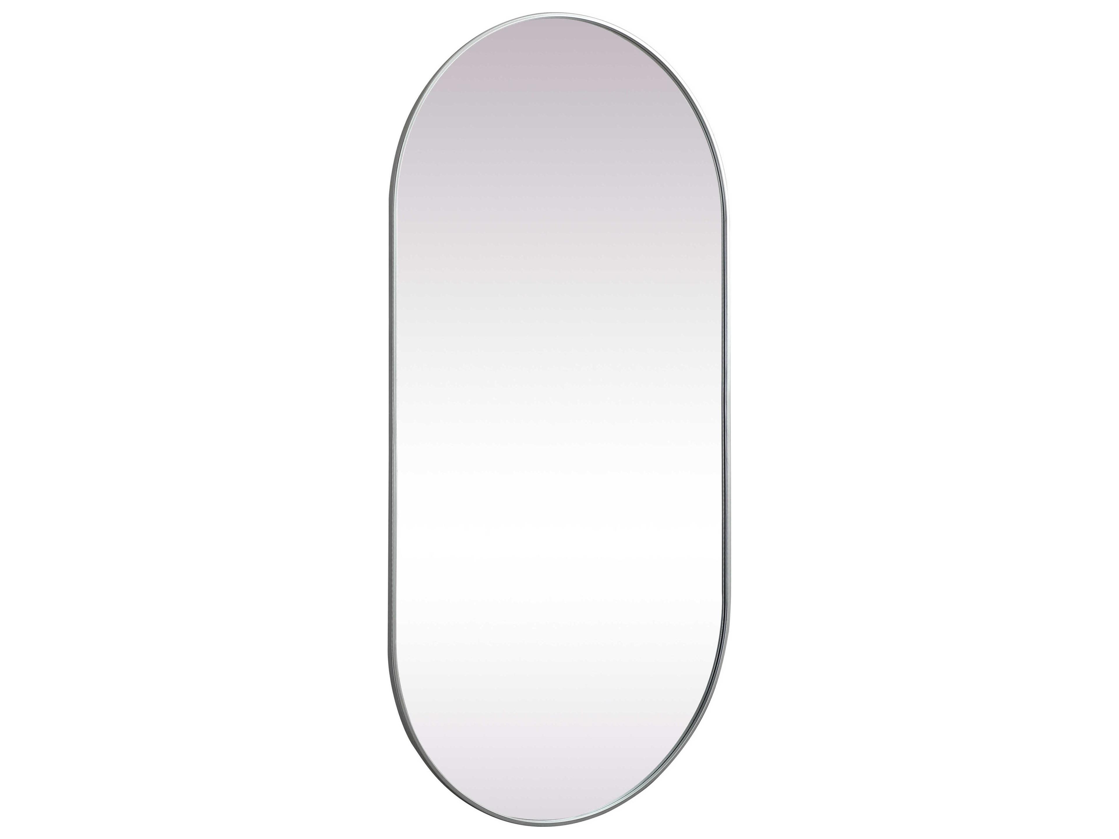 Elegant Lighting Asha Oval Wall Mirror
