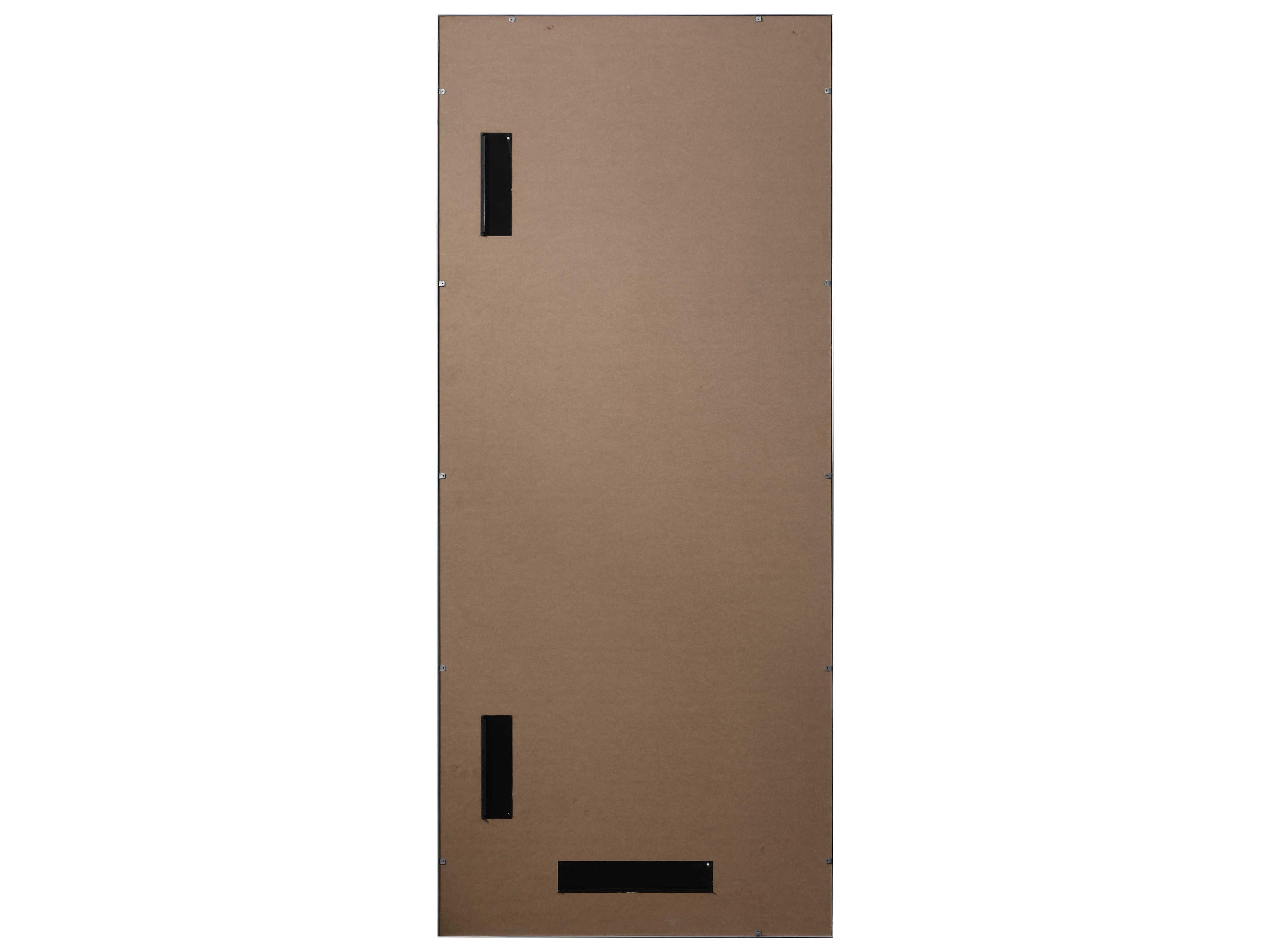 Elegant Lighting Viola Silver Rectangular Floor Mirror