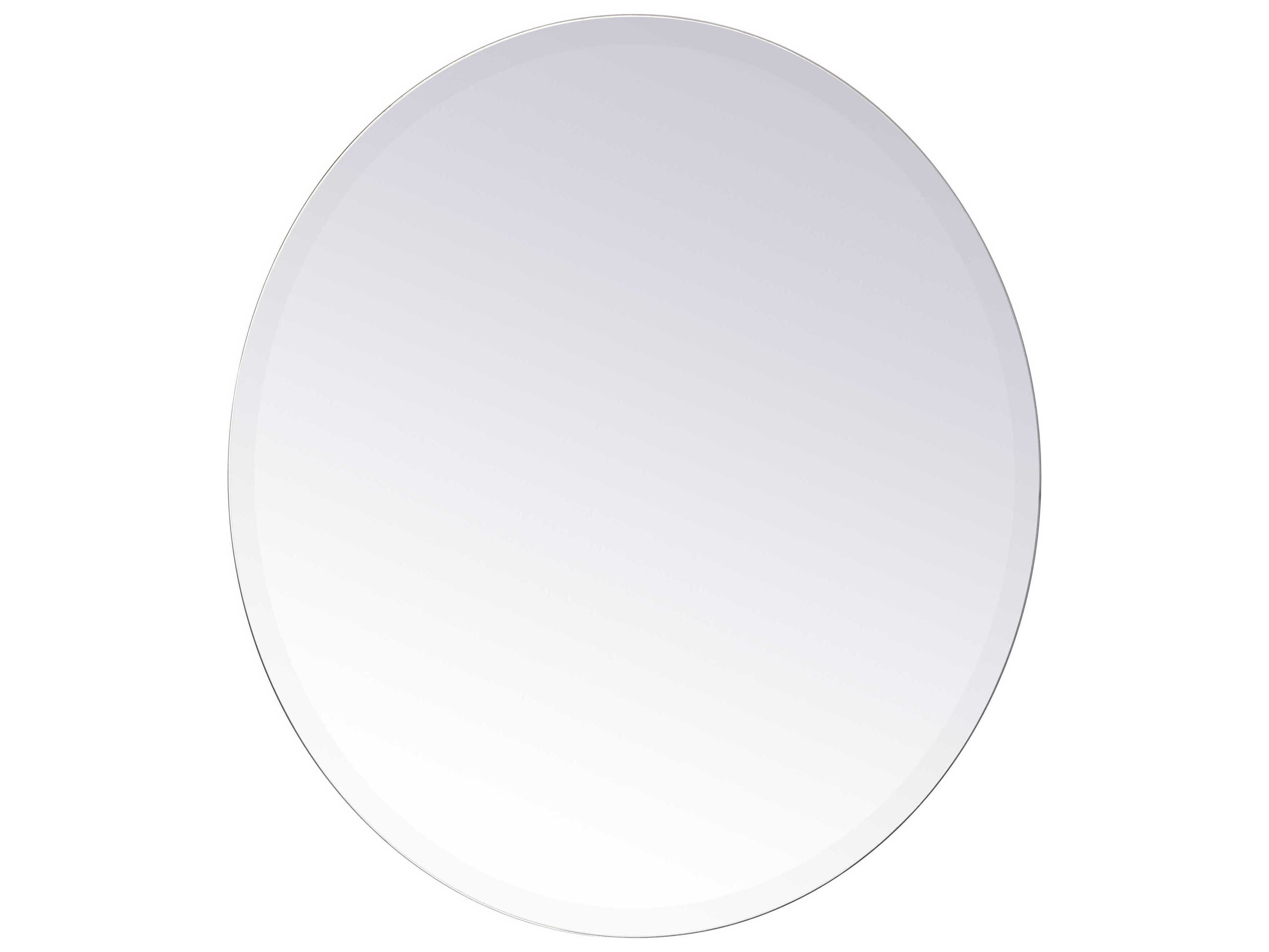 Elegant Lighting Gracin Clear Round Wall Mirror