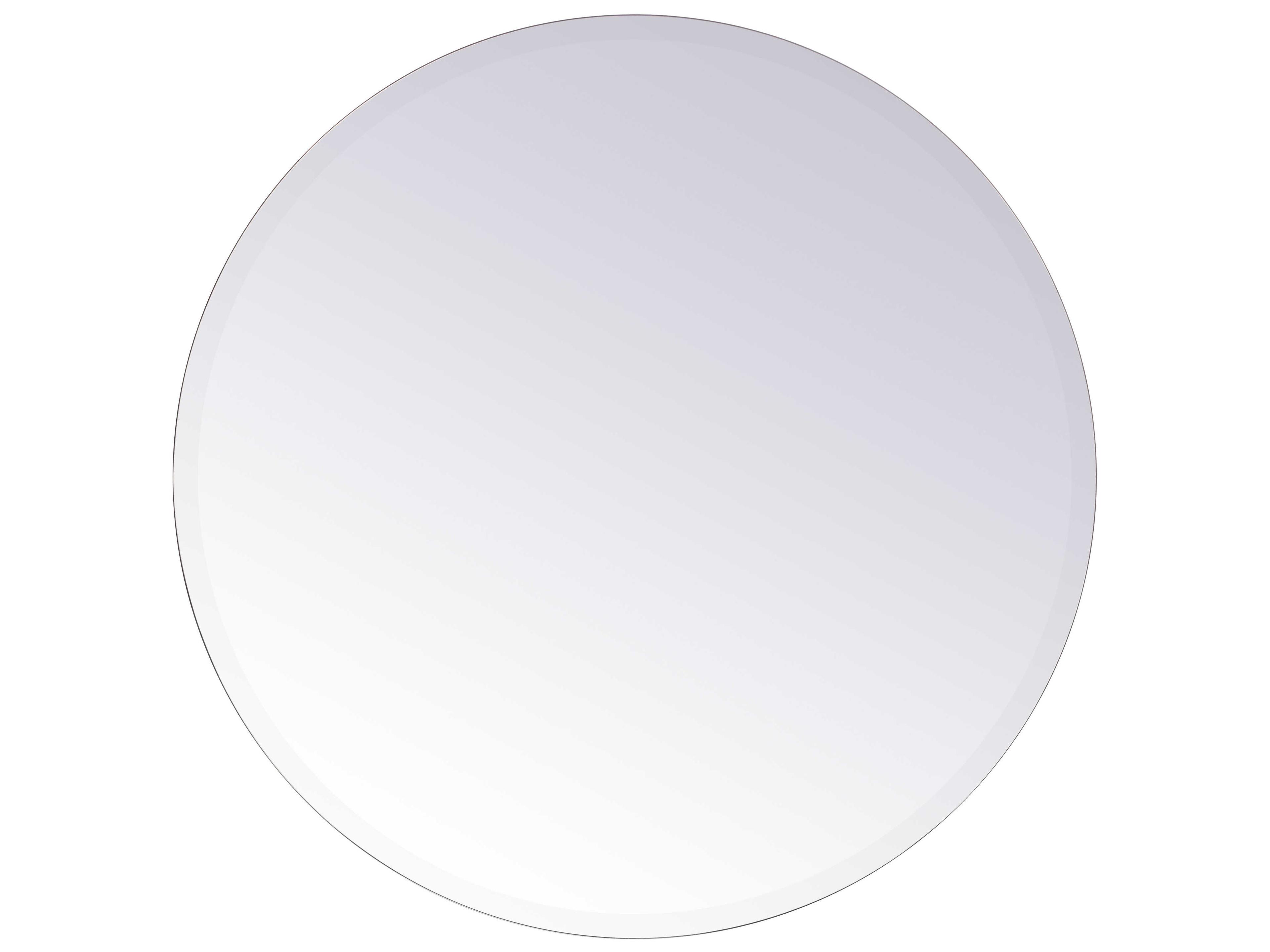 Elegant Lighting Gracin Clear Round Wall Mirror