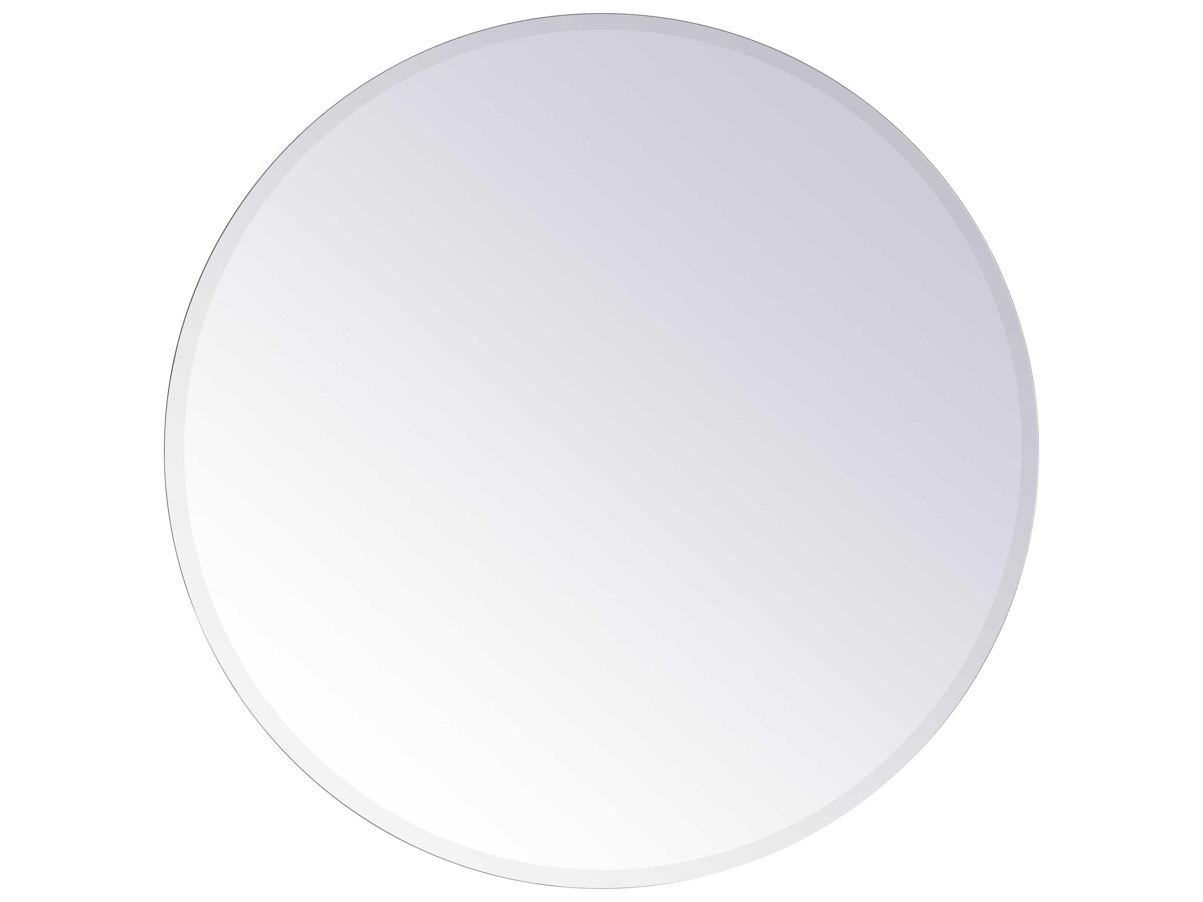 Elegant Lighting Gracin Clear Round Wall Mirror