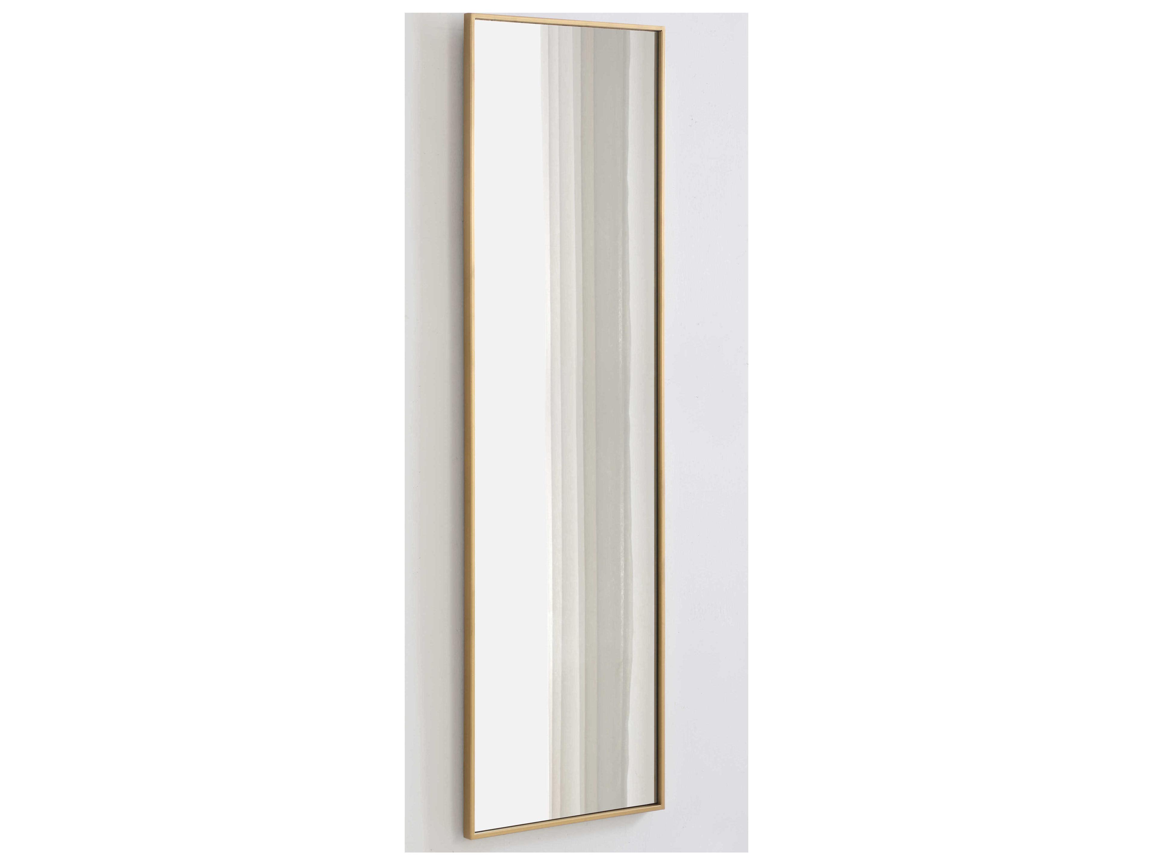 Elegant Lighting Eternity Brass Rectangular Wall Mirror