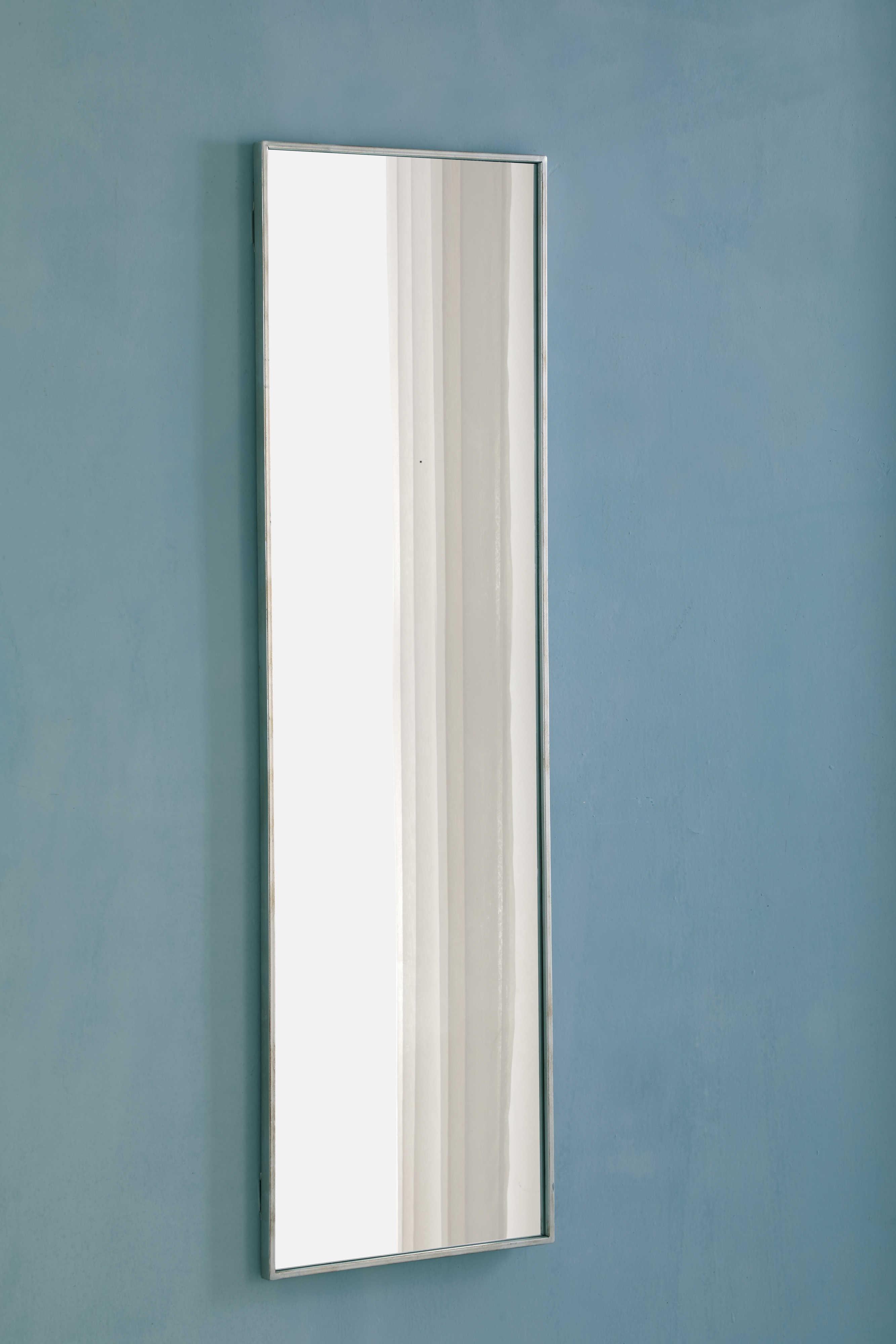 Elegant Lighting Eternity Silver Rectangular Wall Mirror