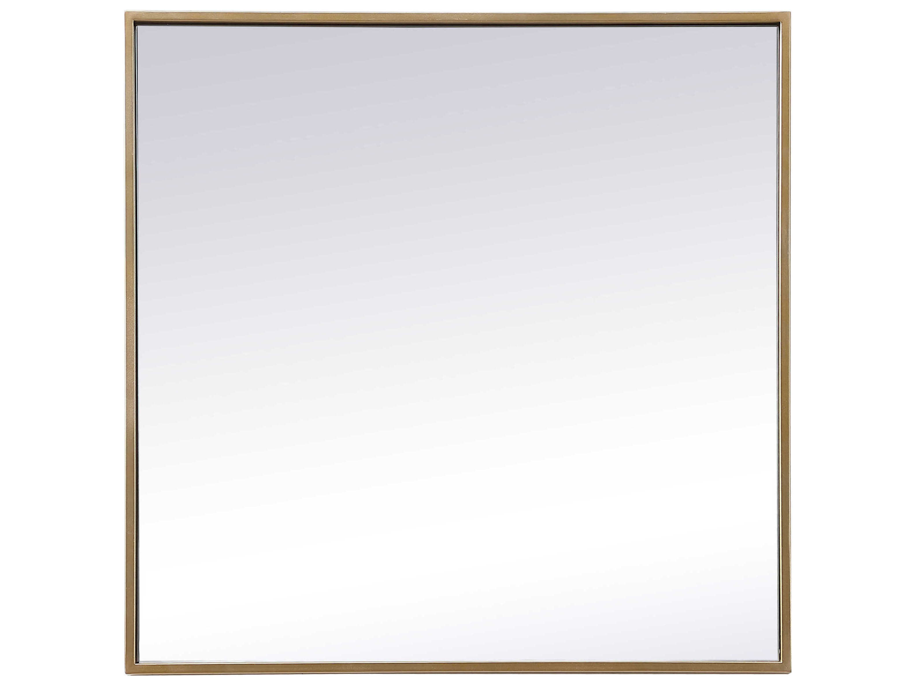 Elegant Lighting Eternity Square Wall Mirror