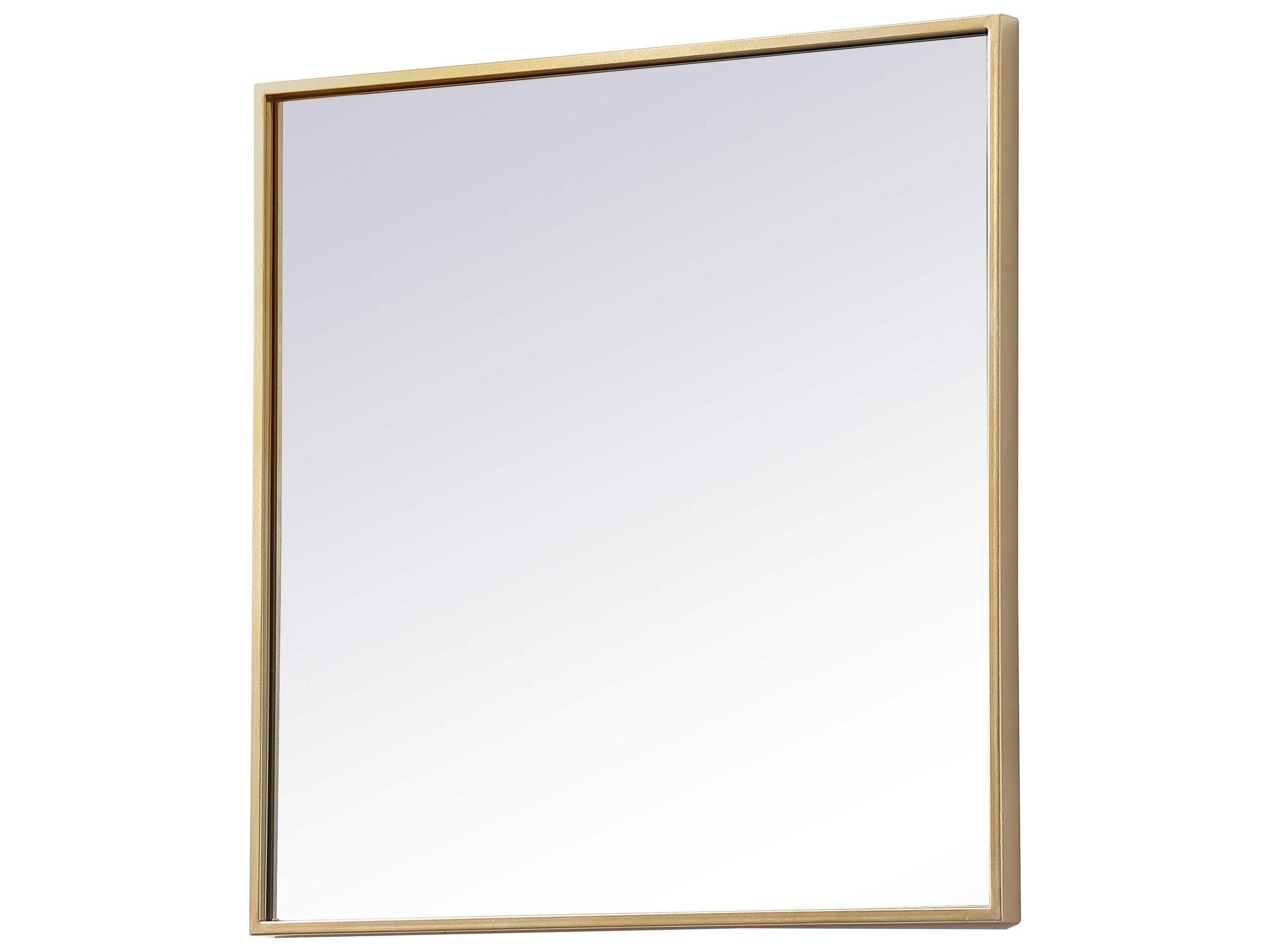 Elegant Lighting Eternity Square Wall Mirror