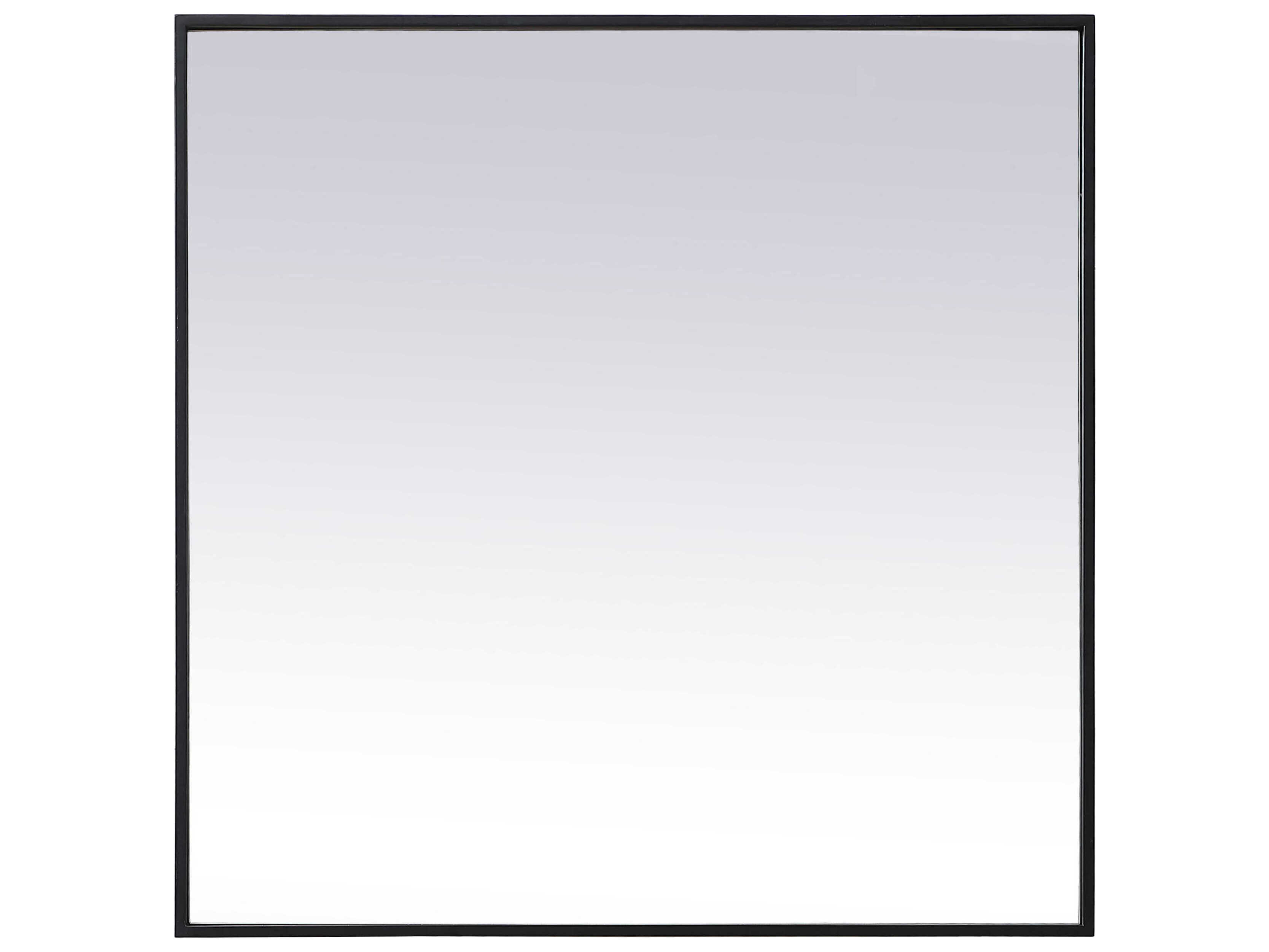 Elegant Lighting Eternity Square Wall Mirror