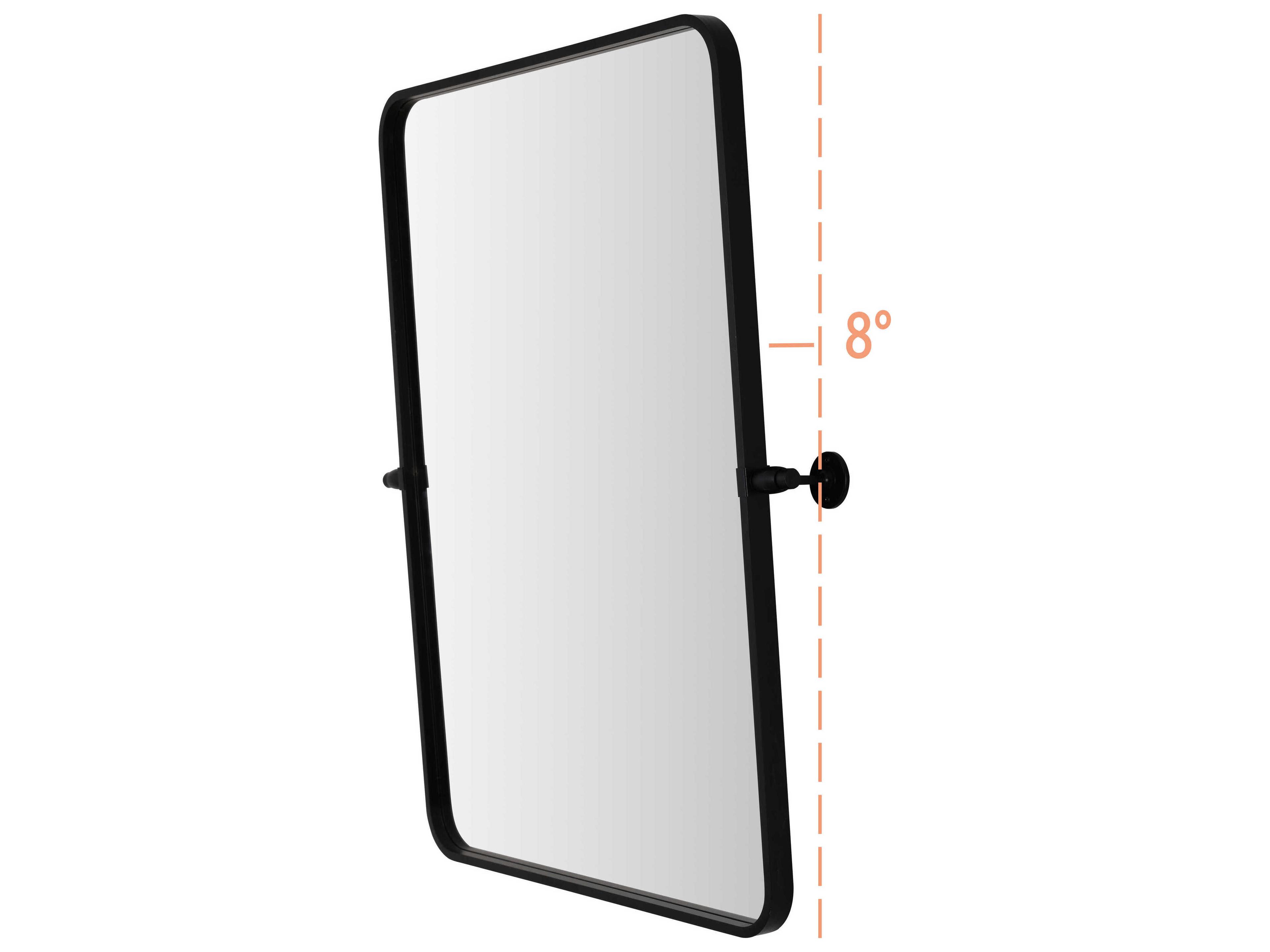Elegant Lighting Everly Rectangular Wall Mirror