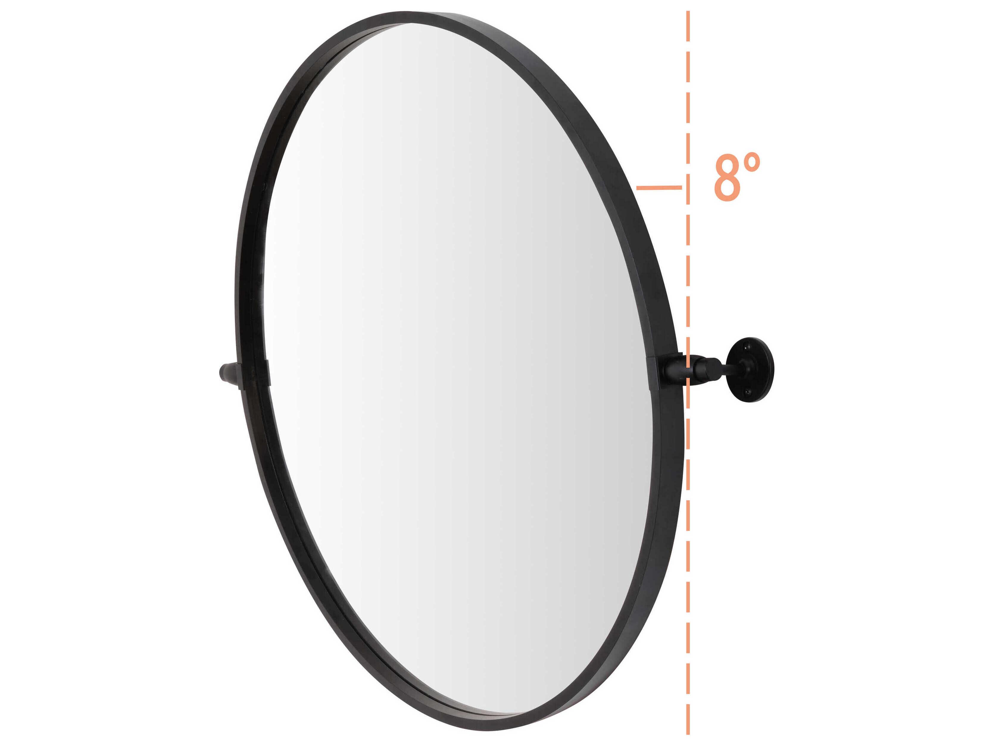 Elegant Lighting Everly Round Wall Mirror