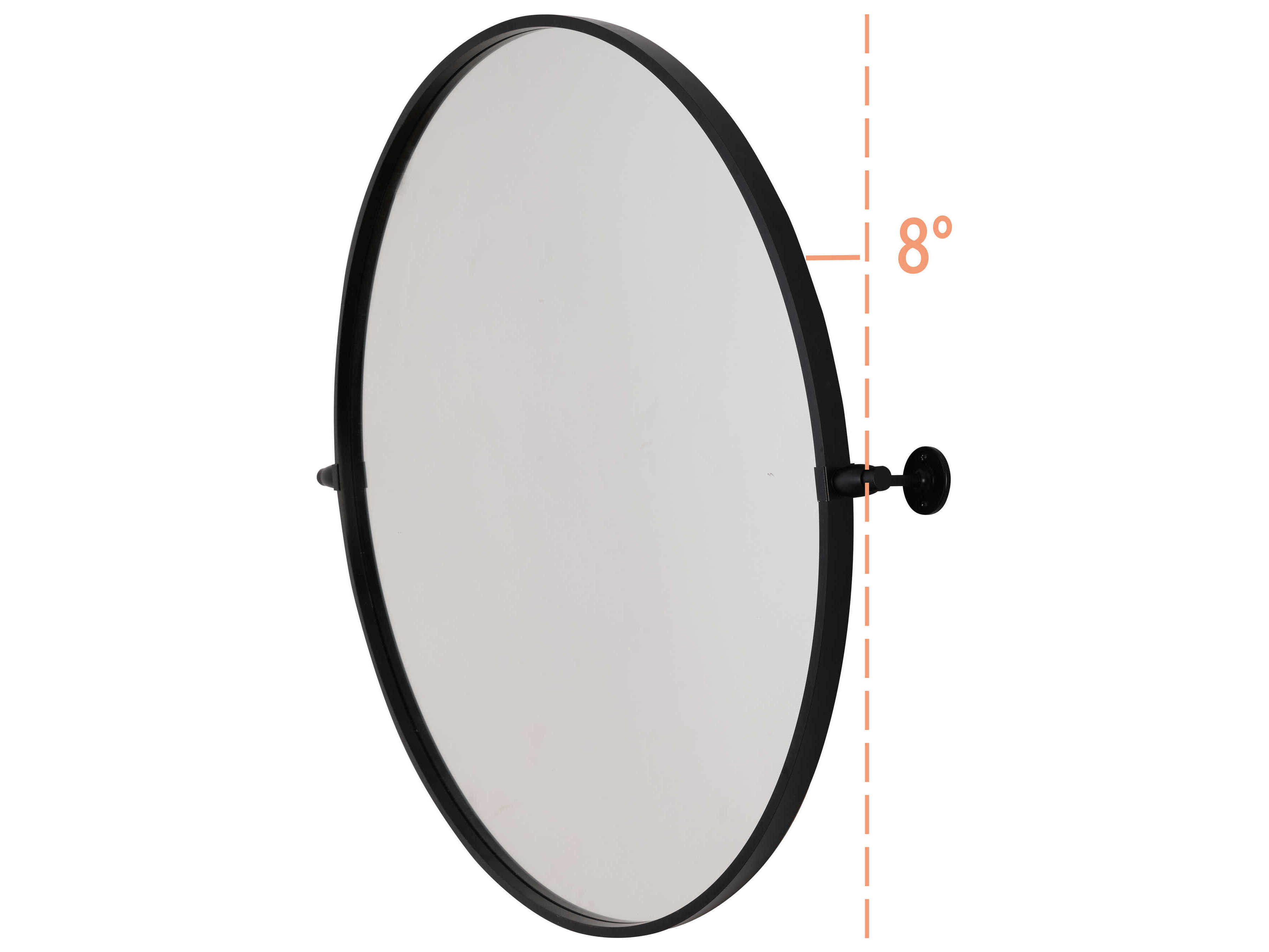 Elegant Lighting Everly Round Wall Mirror
