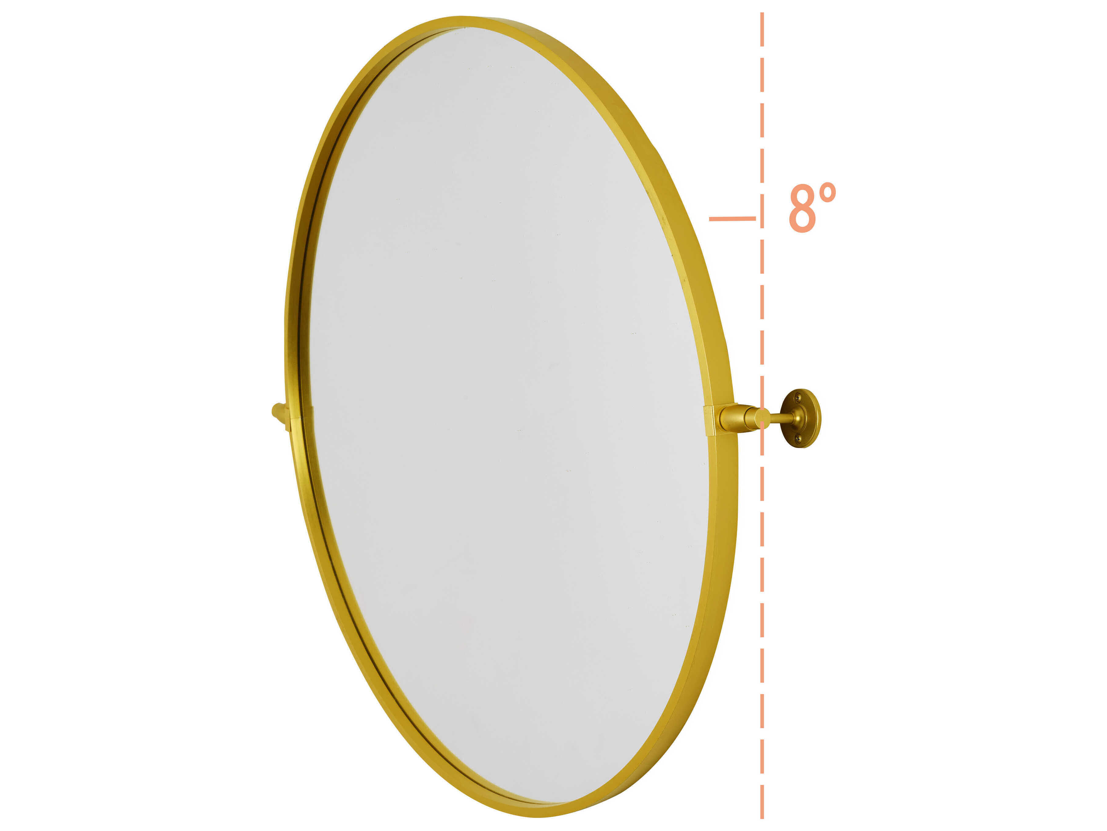 Elegant Lighting Everly Round Wall Mirror