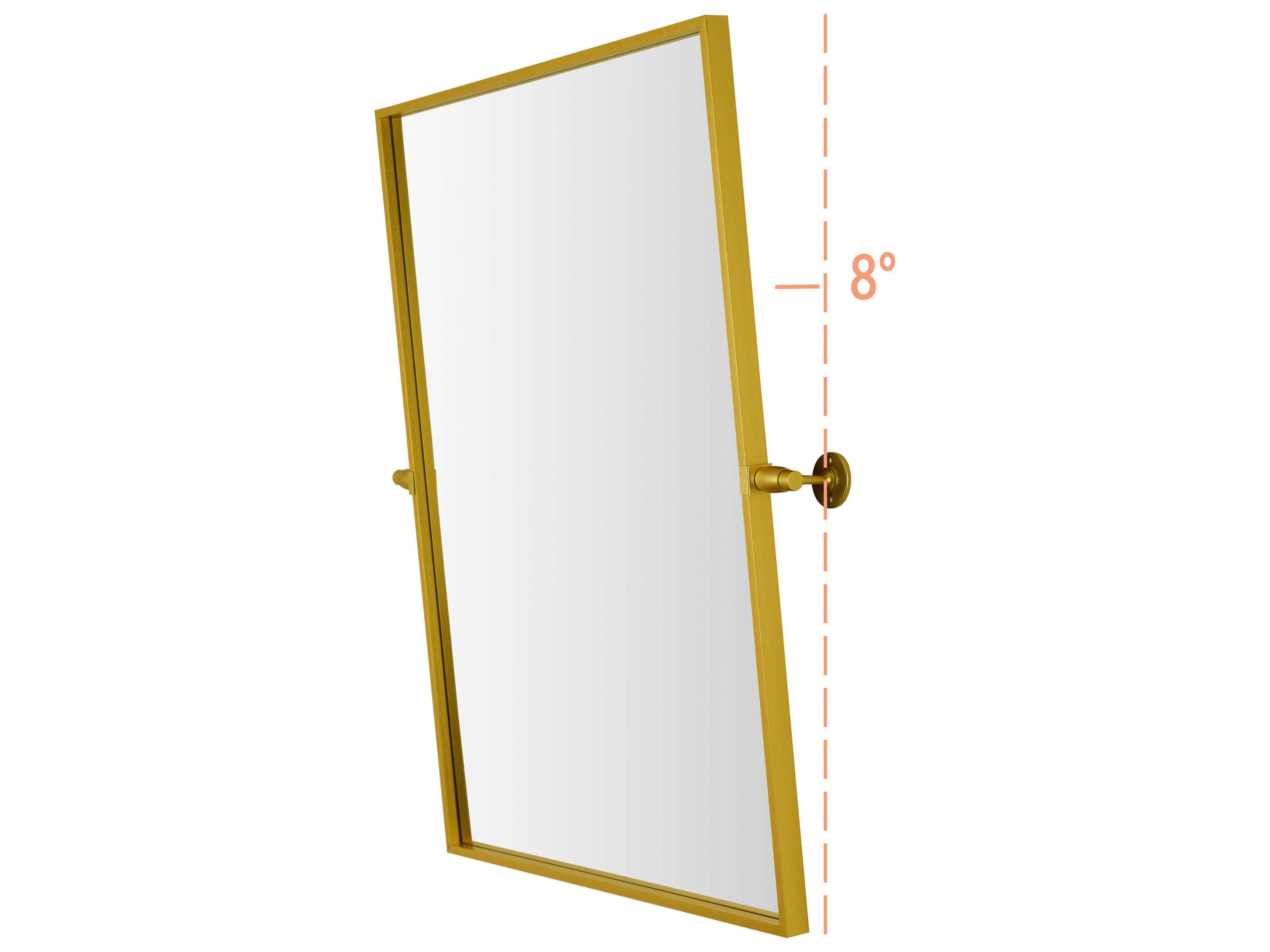 Elegant Lighting Everly Rectangular Wall Mirror