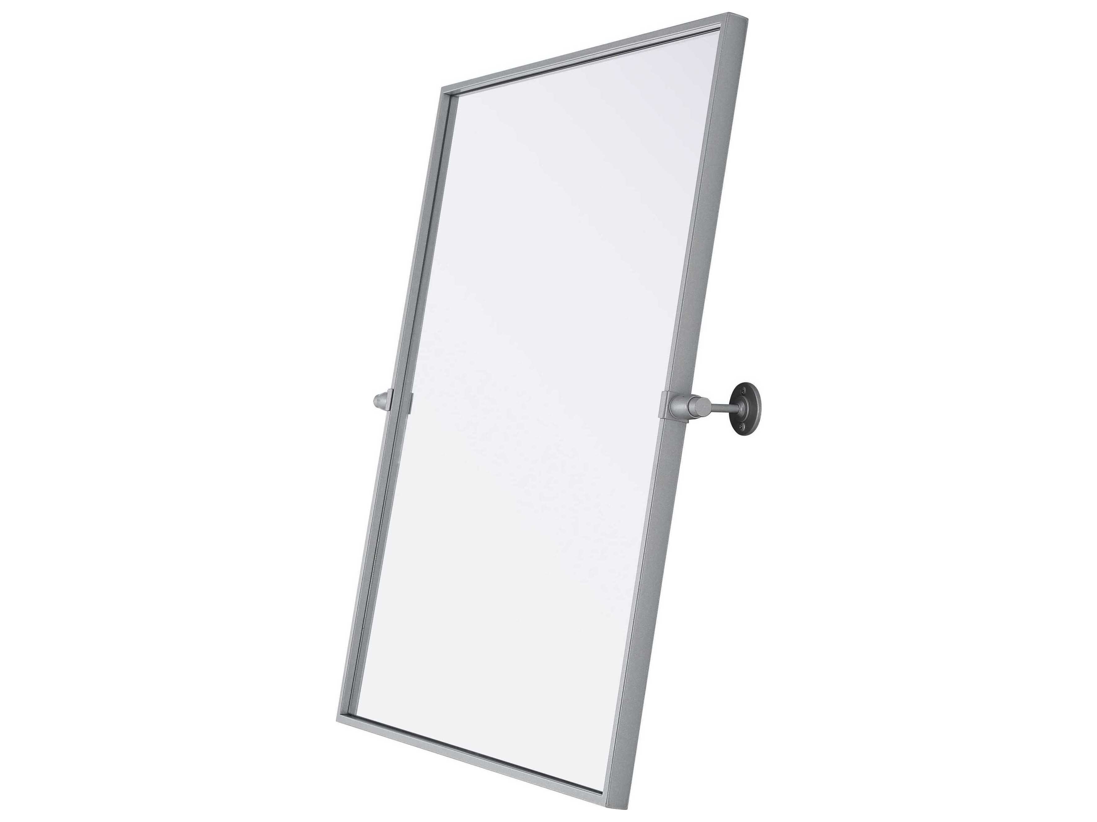 Elegant Lighting Amoura Silver Rectangular Wall Mirror