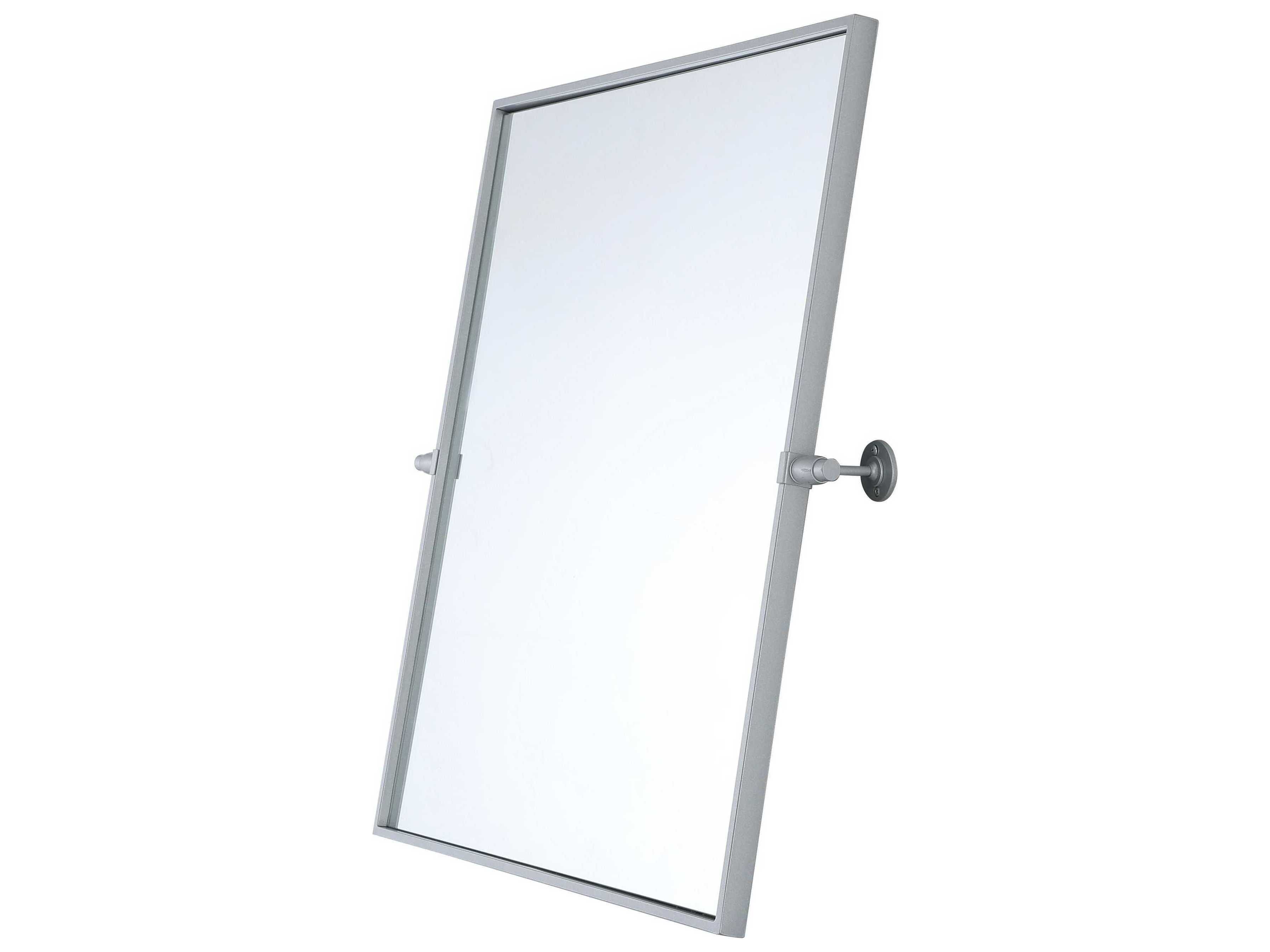 Elegant Lighting Amoura Silver Rectangular Wall Mirror