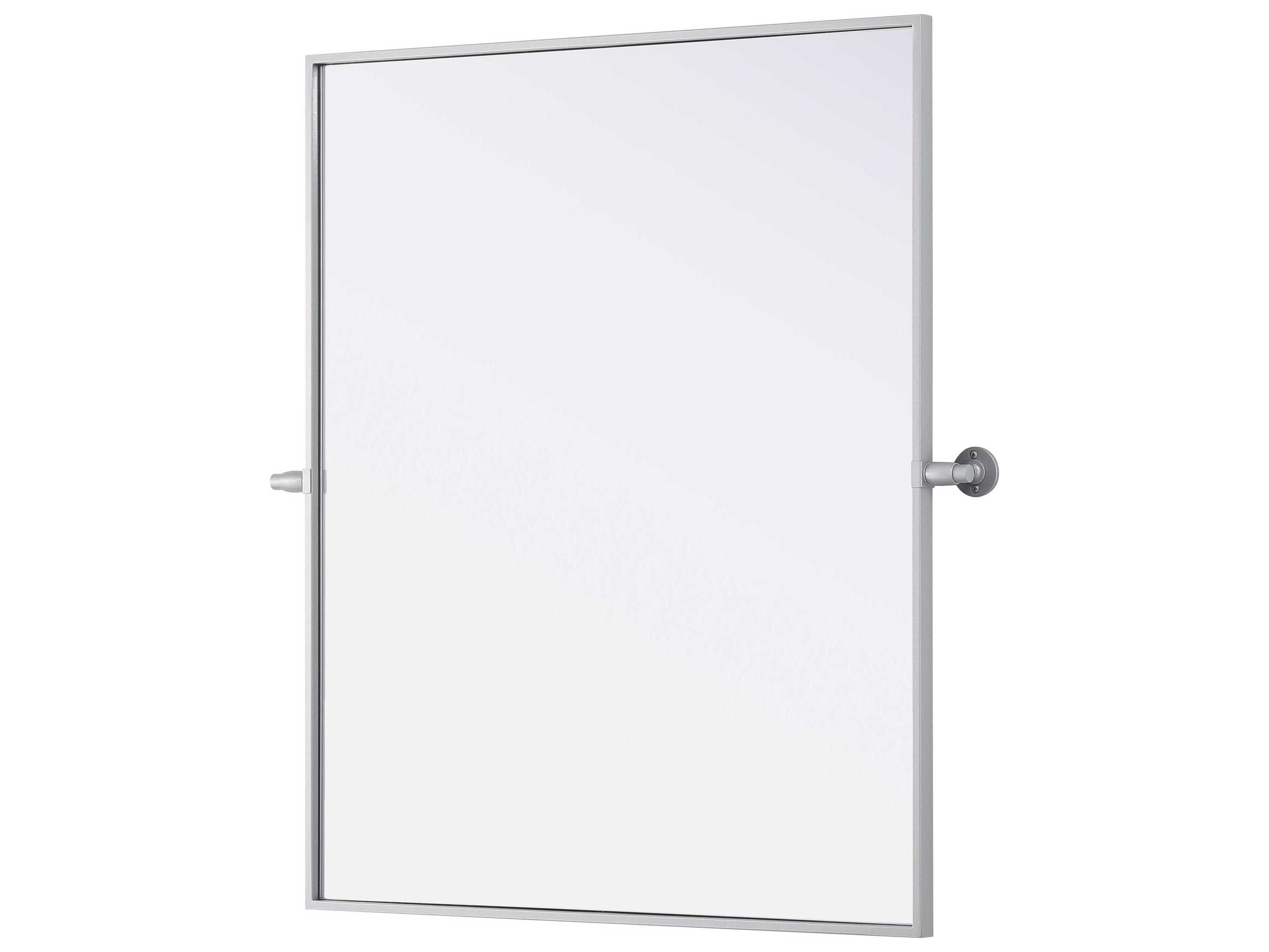 Elegant Lighting Amoura Silver Rectangular Wall Mirror