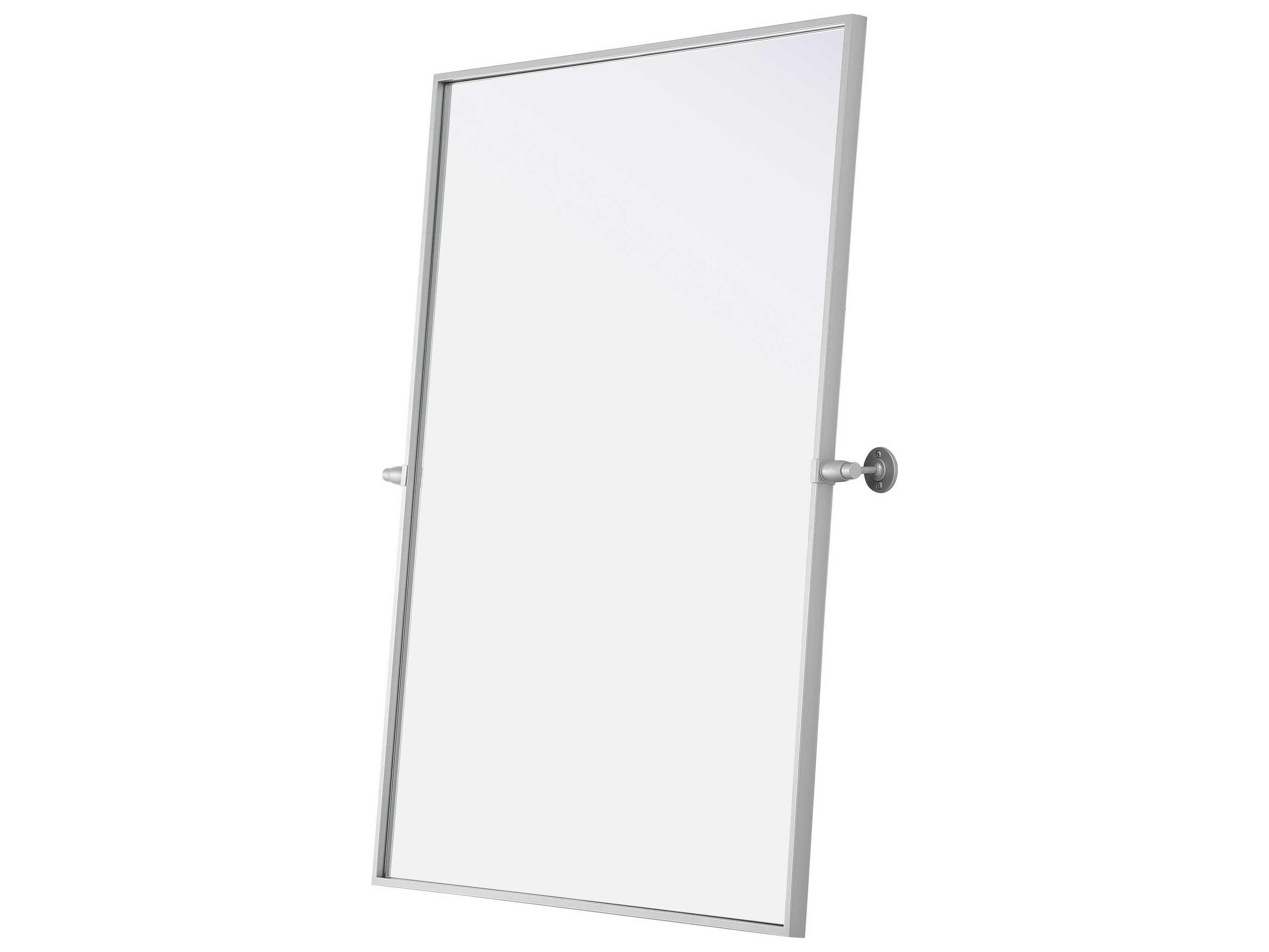 Elegant Lighting Amoura Silver Rectangular Wall Mirror