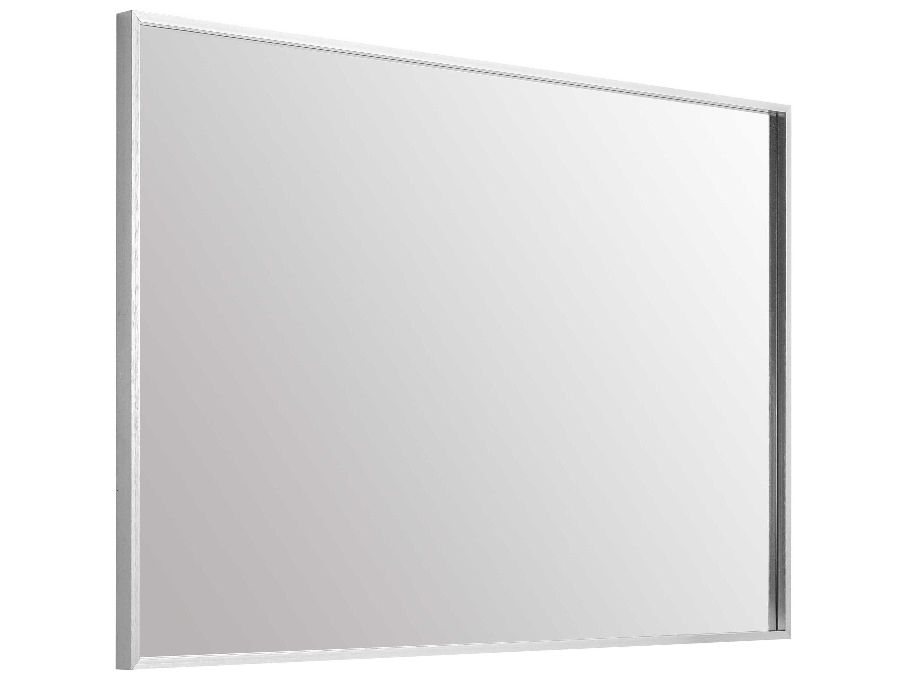 Elegant Lighting Grace Silver Rectangular Wall Mirror