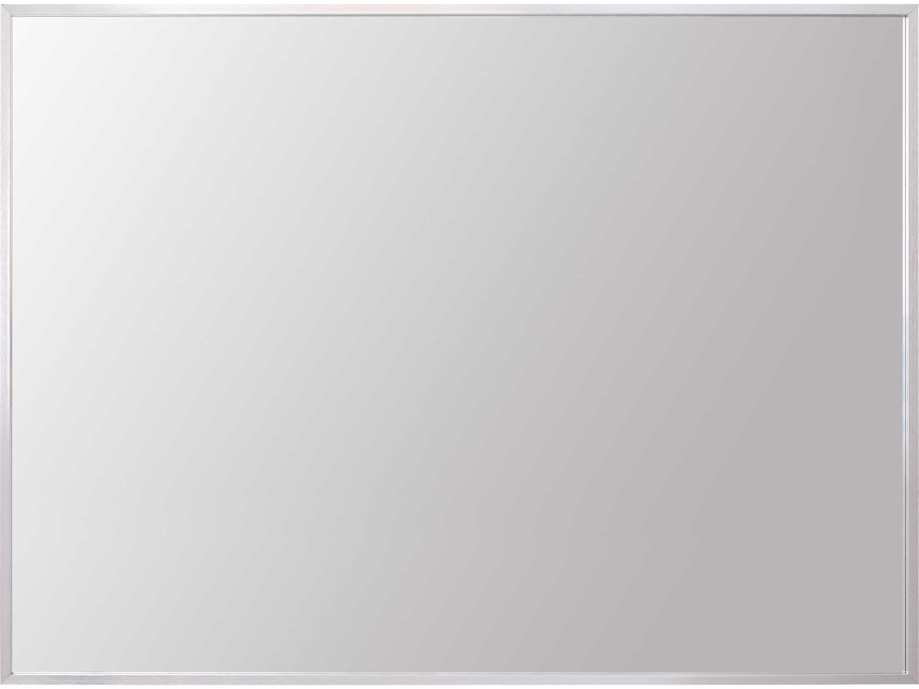 Elegant Lighting Grace Silver Rectangular Wall Mirror