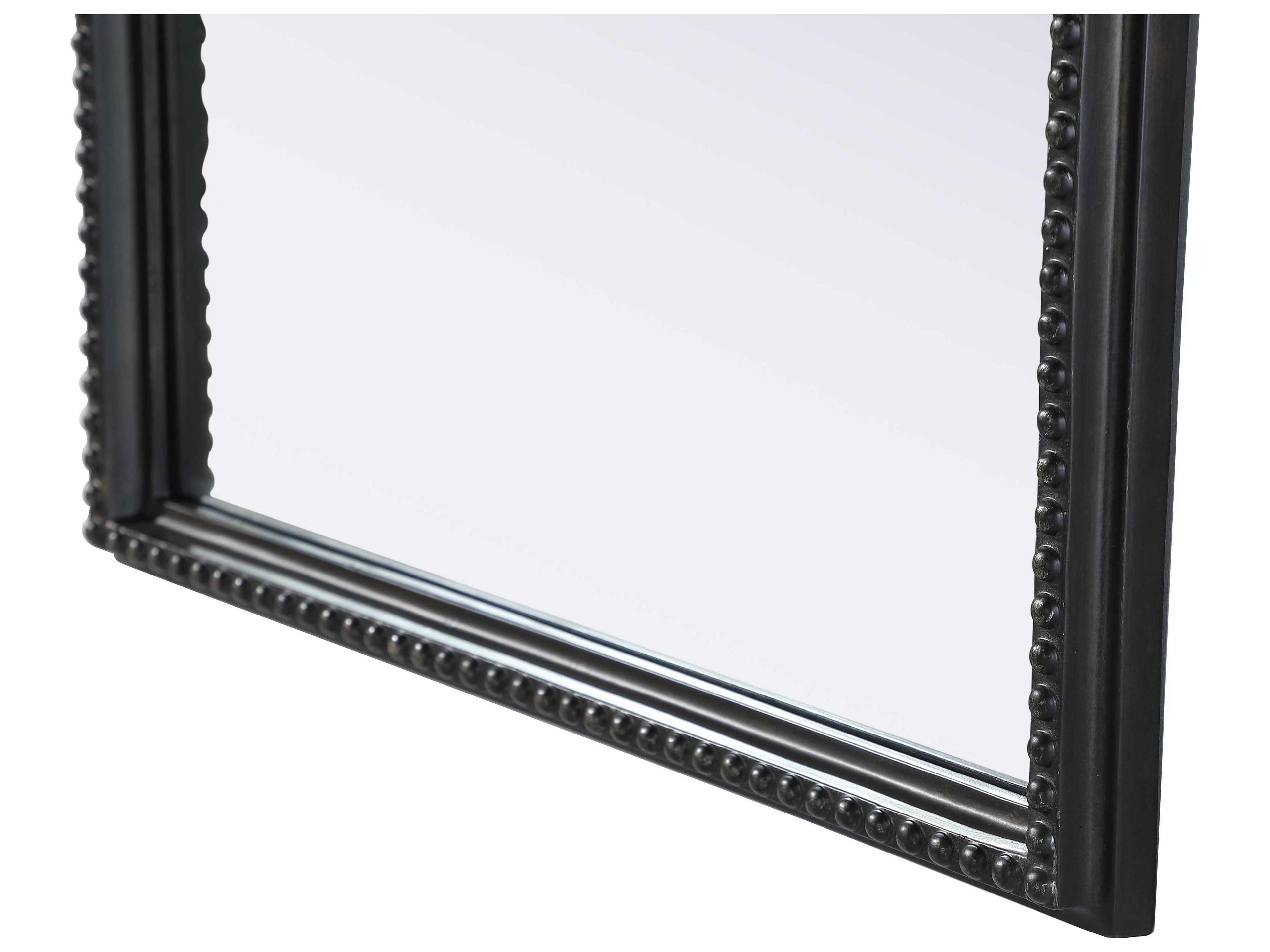 Elegant Lighting Naomi Distressed Vintage Bronze Floor Mirror