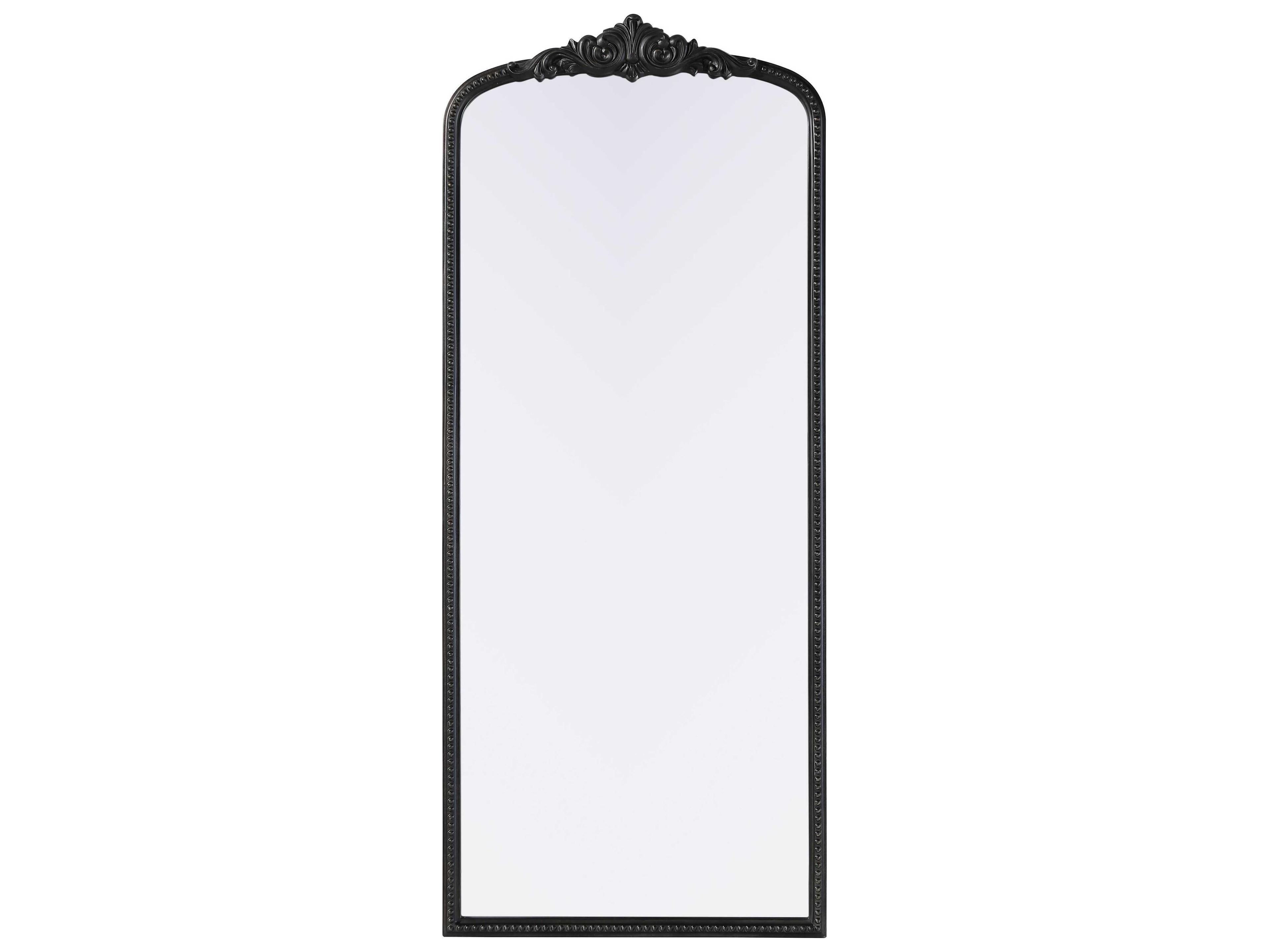 Elegant Lighting Naomi Distressed Vintage Bronze Floor Mirror