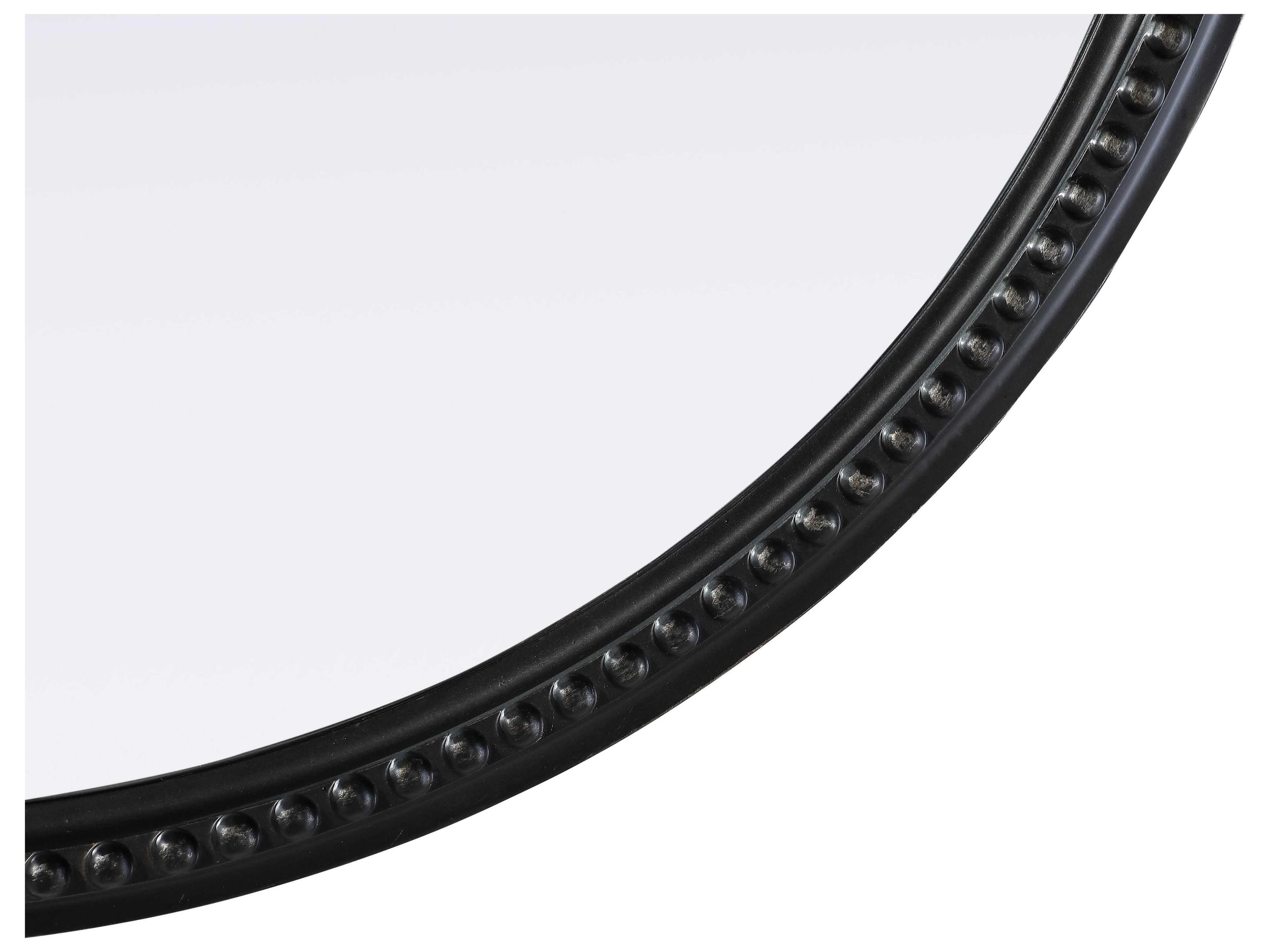 Elegant Lighting Naomi Distressed Vintage Bronze Round Wall Mirror