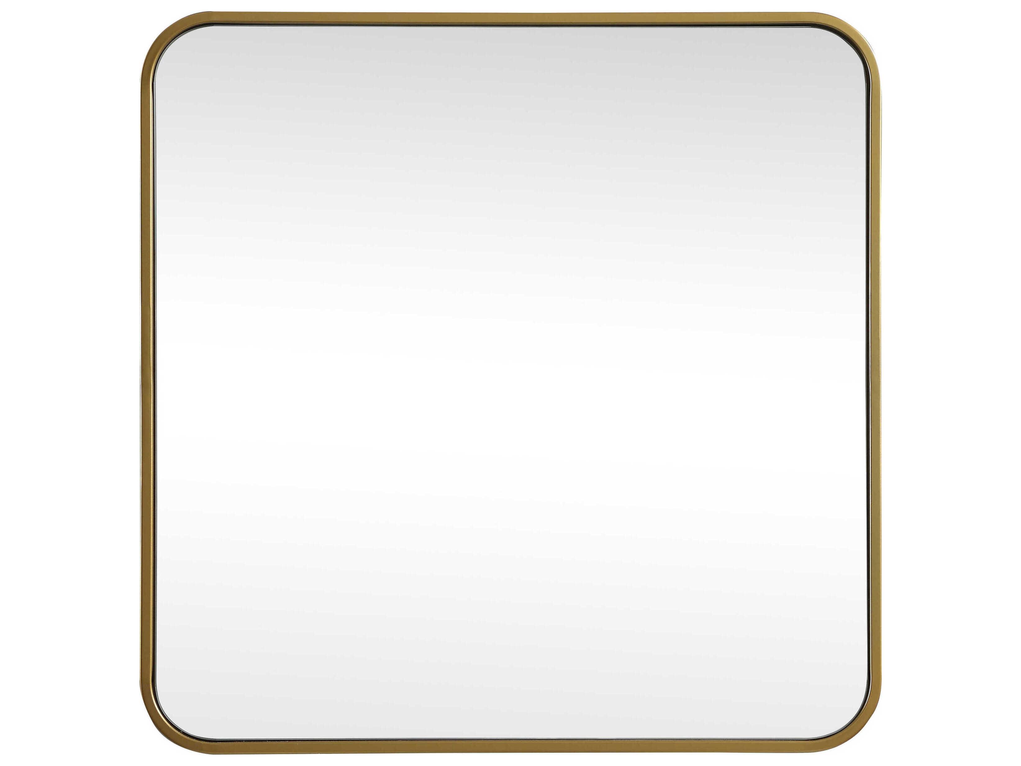 Elegant Lighting Evermore Square Wall Mirror