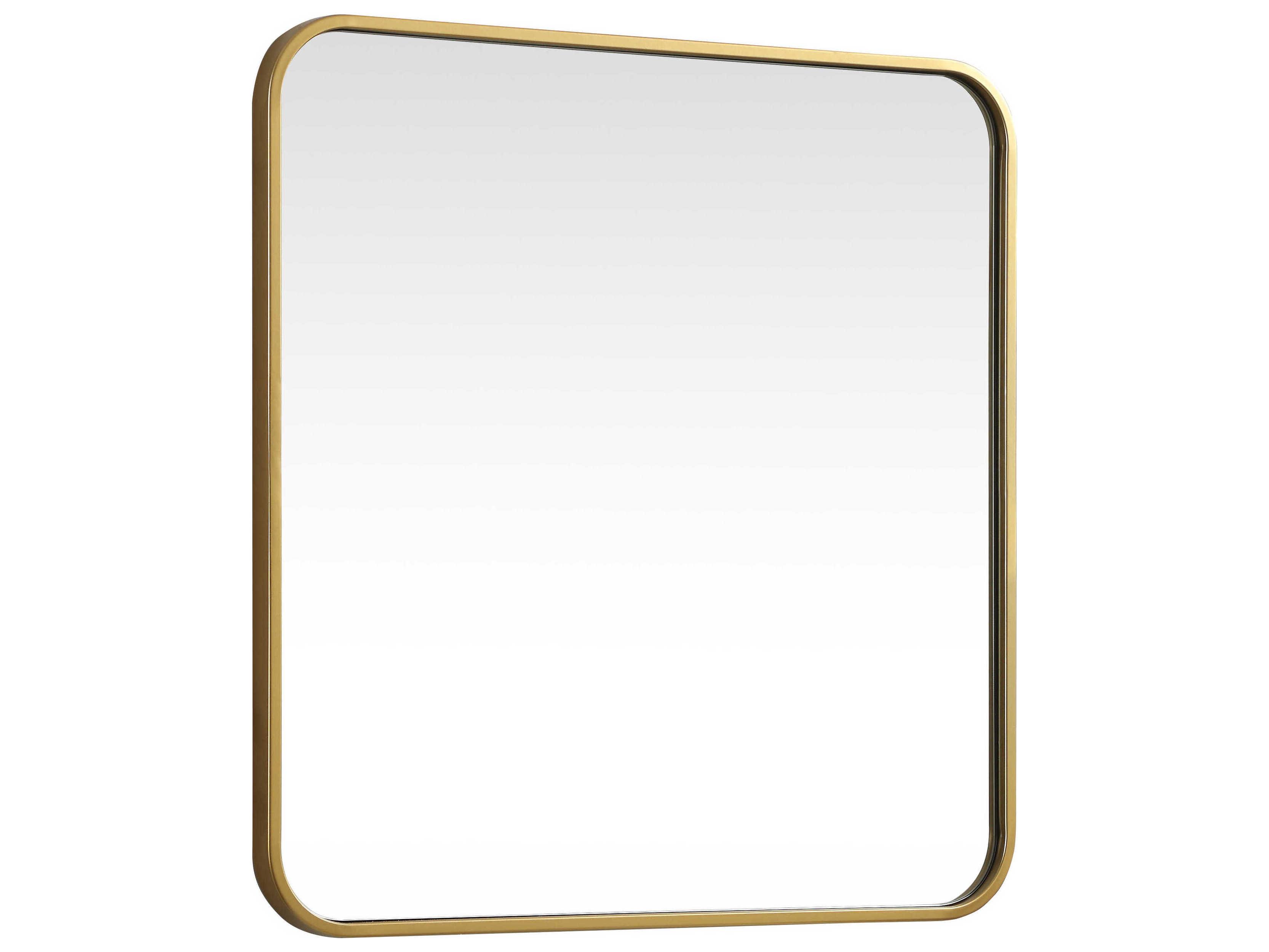 Elegant Lighting Evermore Square Wall Mirror