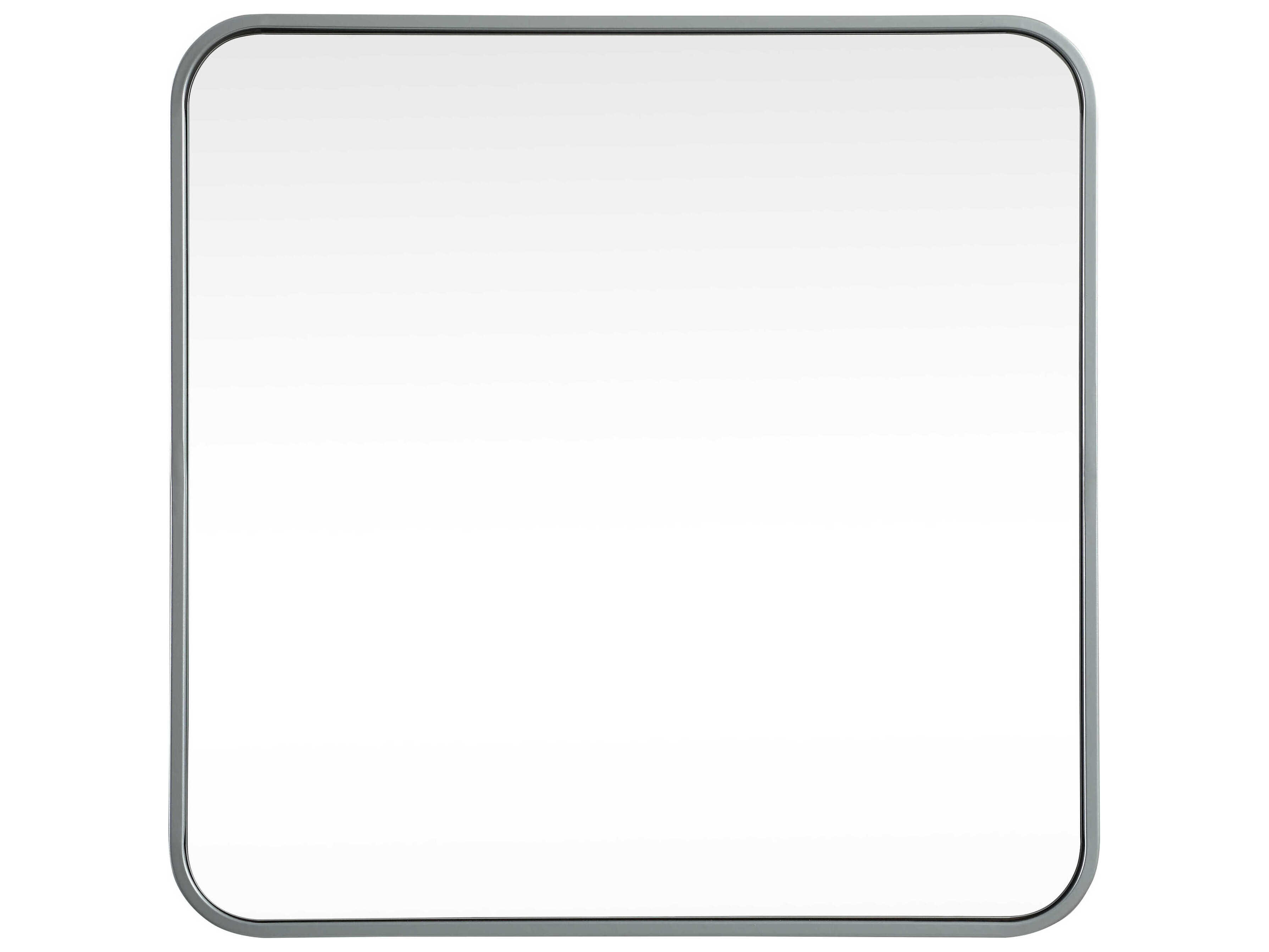 Elegant Lighting Evermore Square Wall Mirror