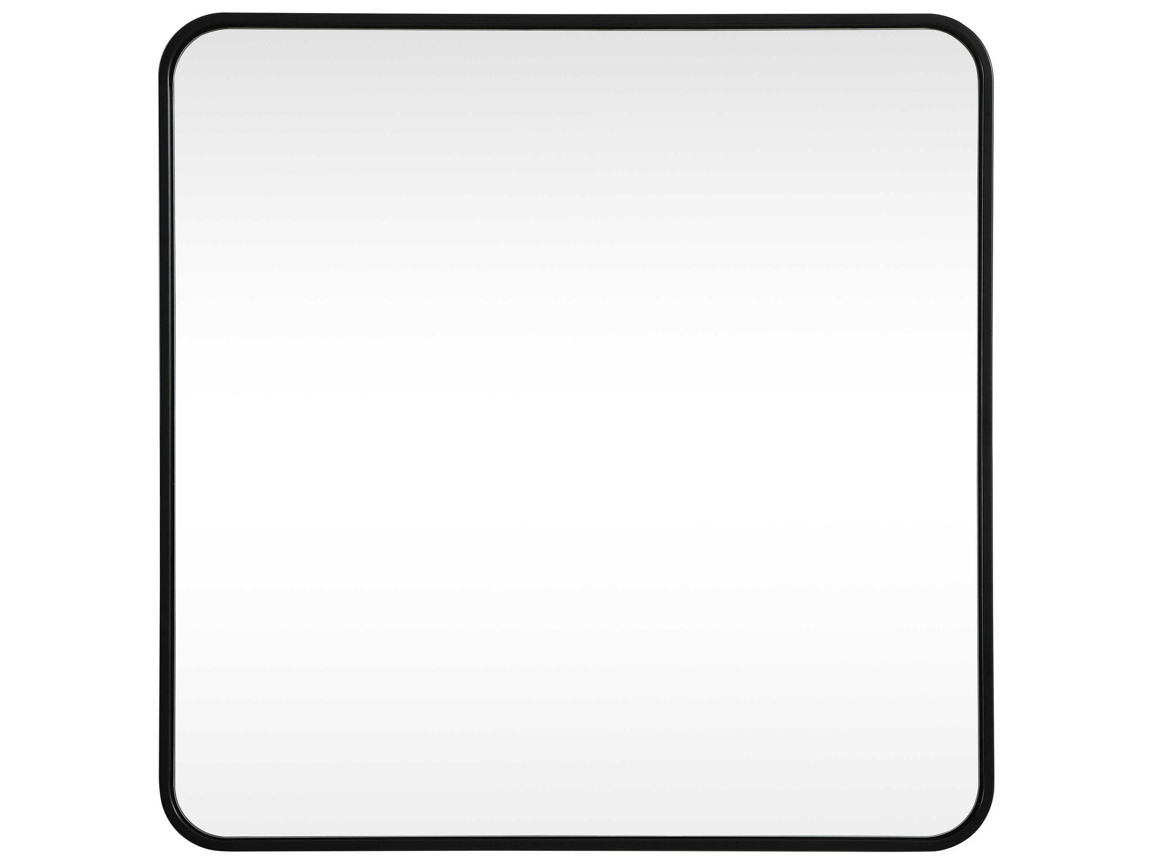 Elegant Lighting Evermore Square Wall Mirror