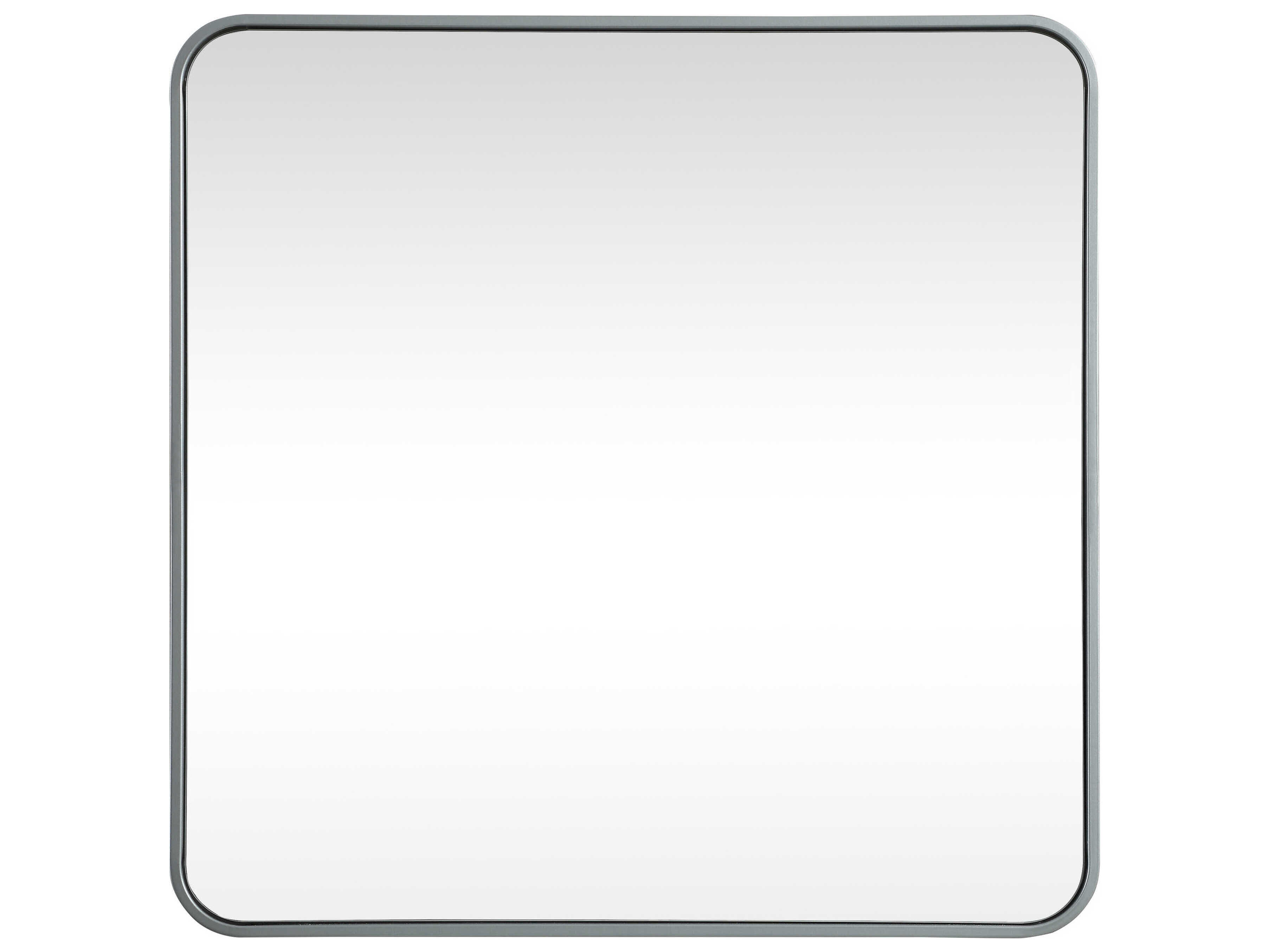 Elegant Lighting Evermore Square Wall Mirror