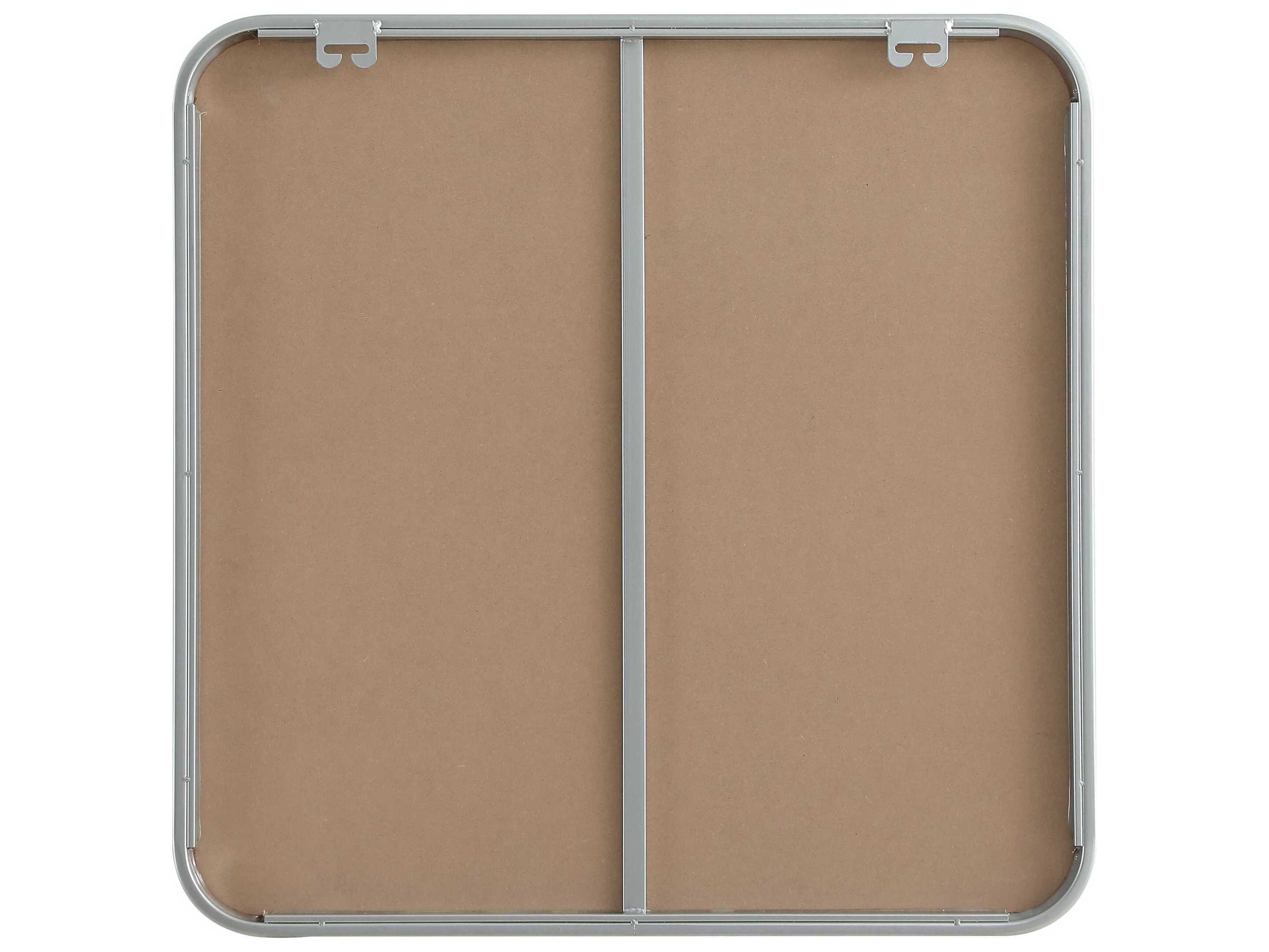 Elegant Lighting Remy Silver Square Wall Mirror