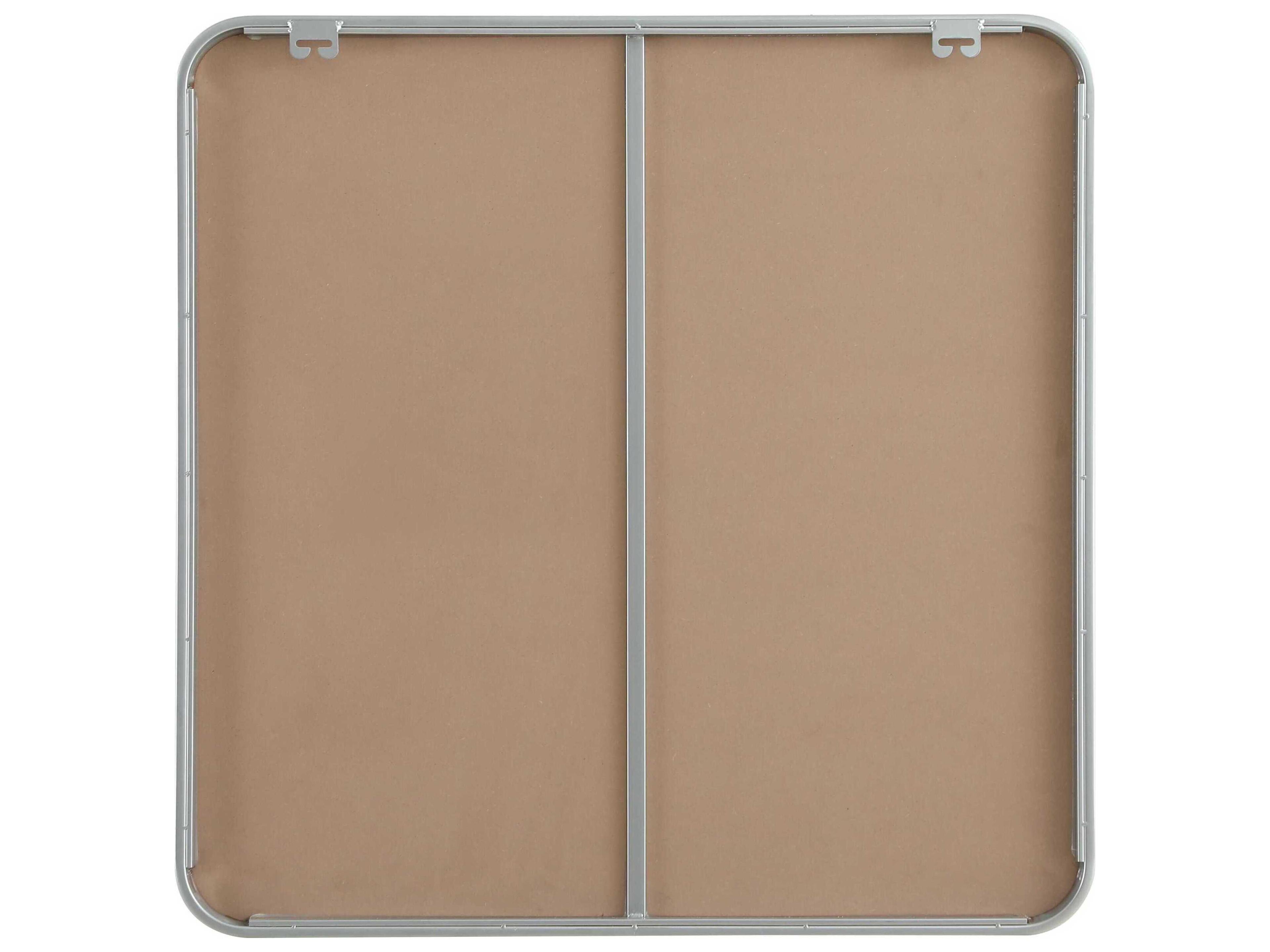 Elegant Lighting Remy Silver Square Wall Mirror