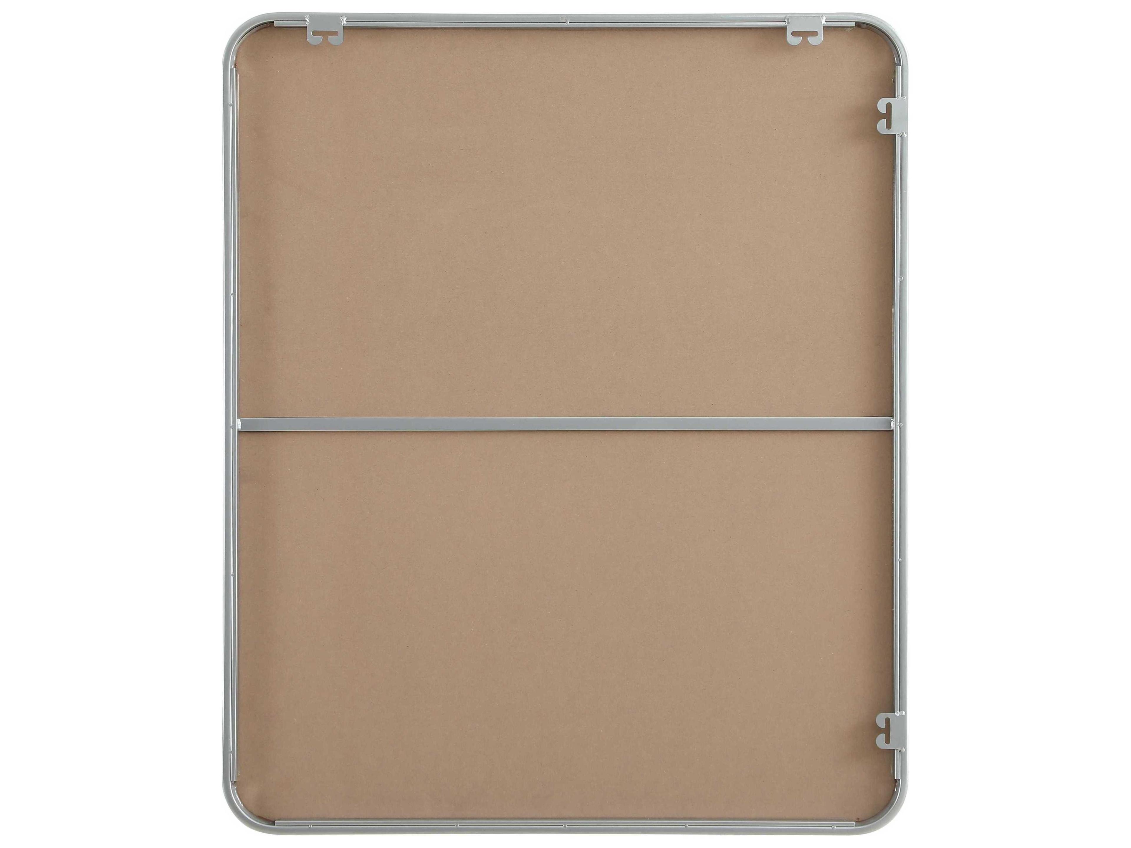 Elegant Lighting Remy Silver Rectangular Wall Mirror