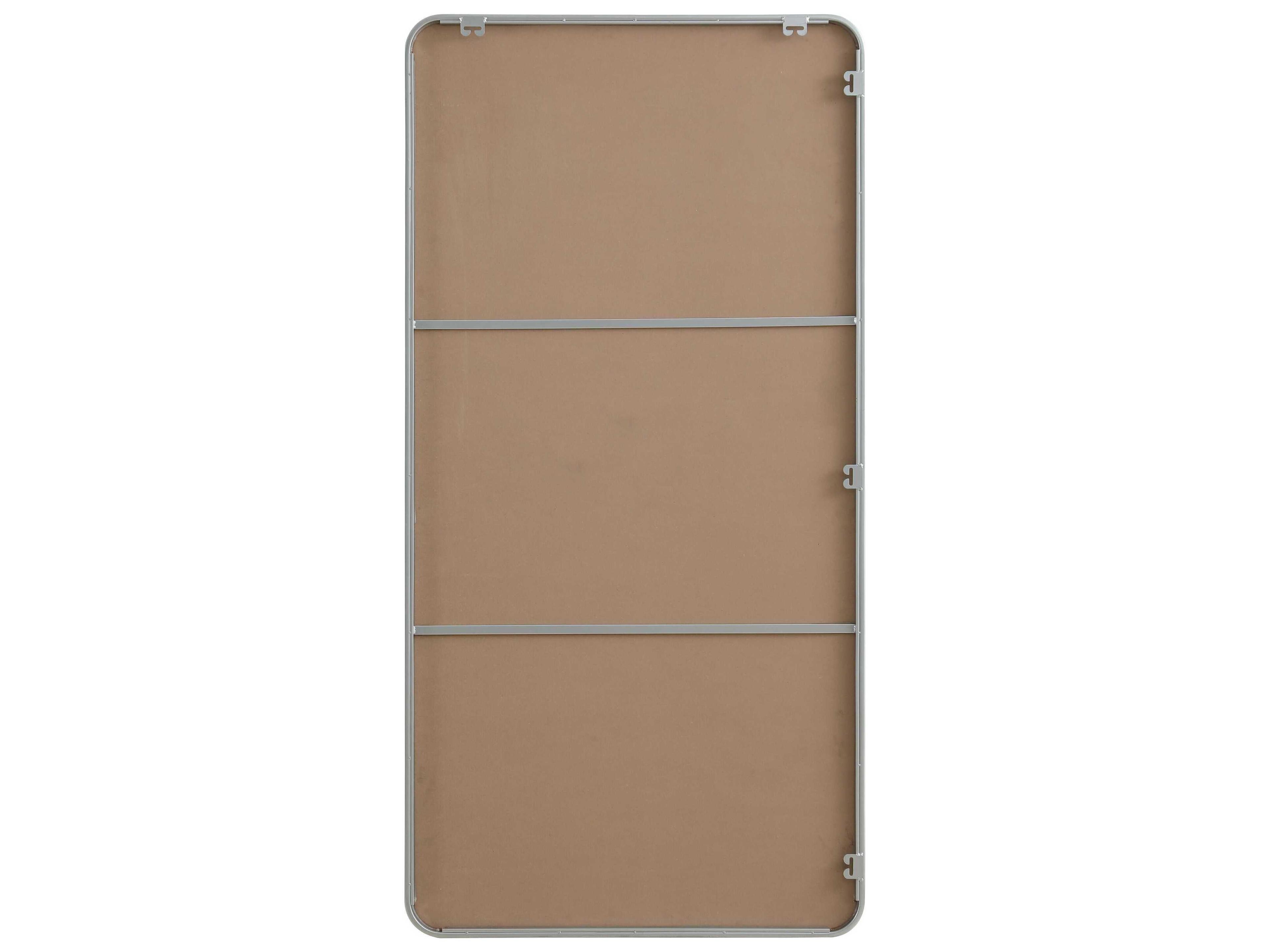 Elegant Lighting Remy Silver Rectangular Wall Mirror