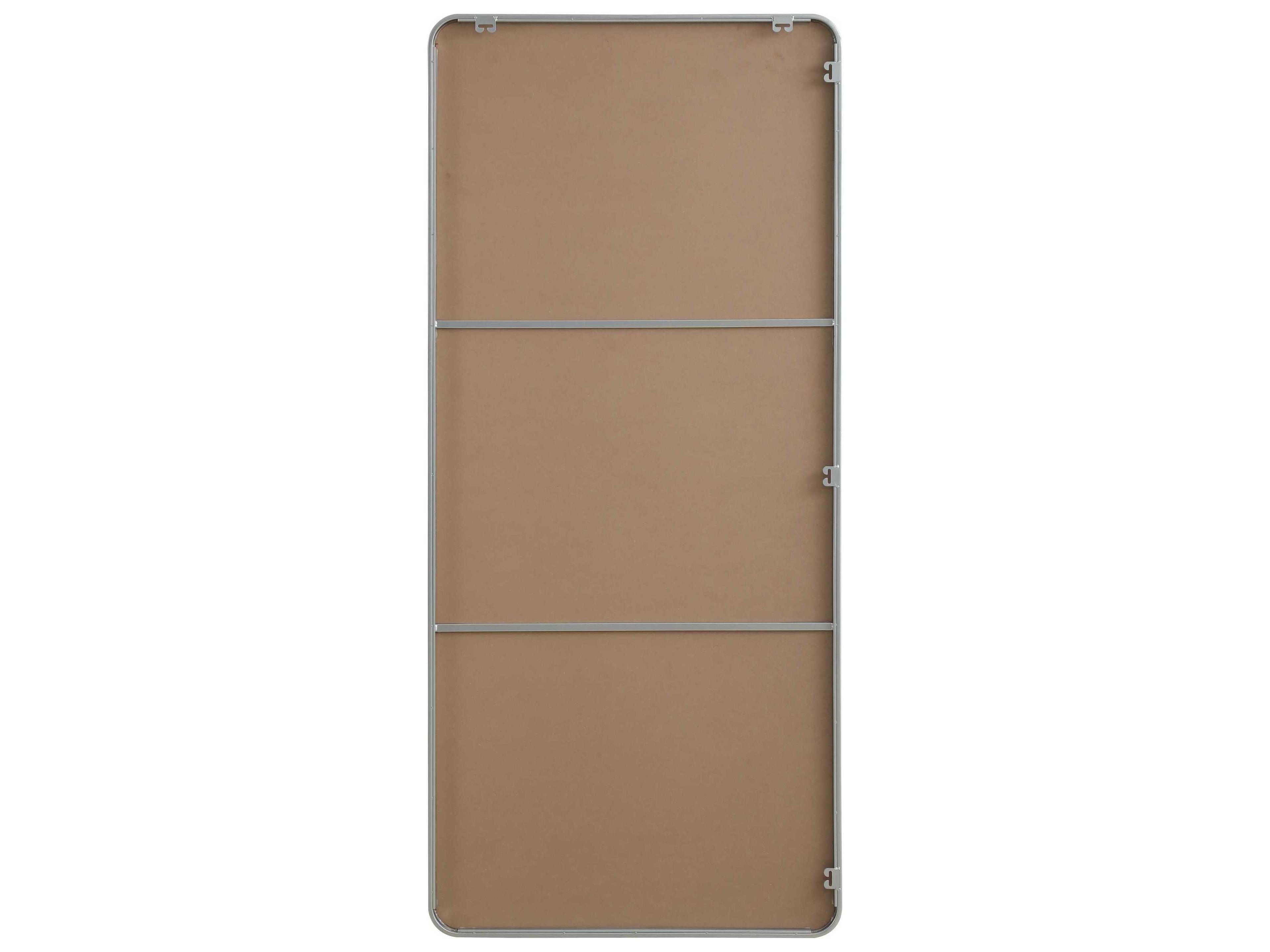 Elegant Lighting Remy Silver Rectangular Wall Mirror